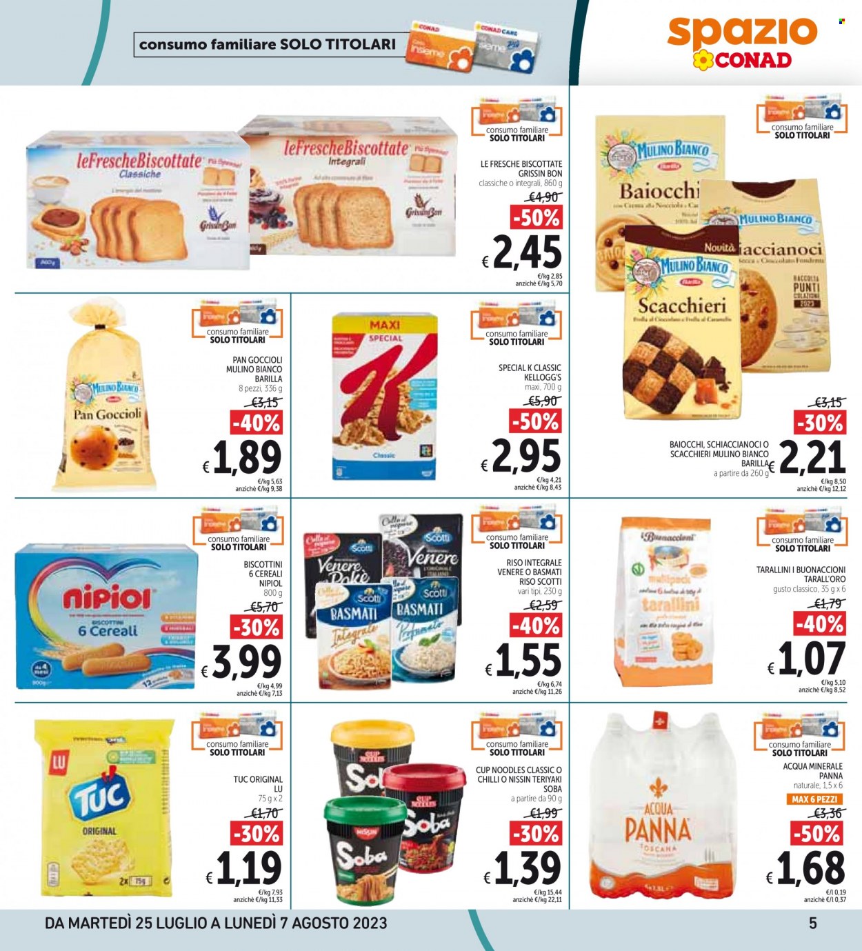 Volantino Spazio Conad - 25/7/2023 - 7/8/2023. Pagina 5