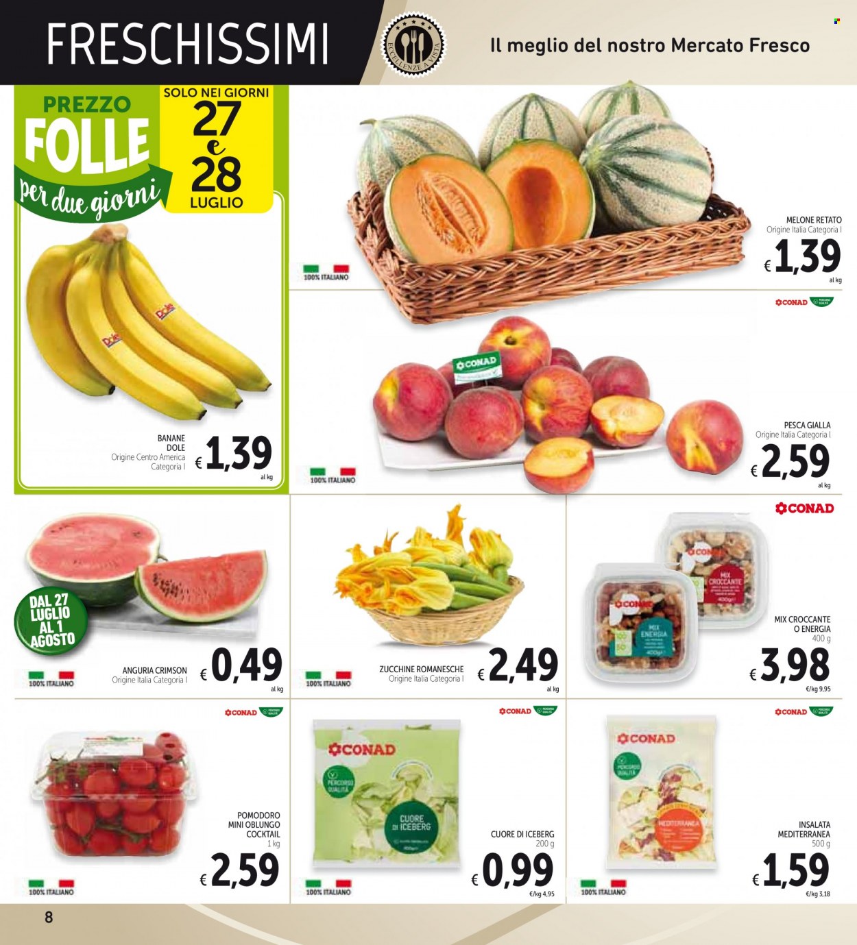 Volantino Spazio Conad - 25/7/2023 - 7/8/2023. Pagina 8