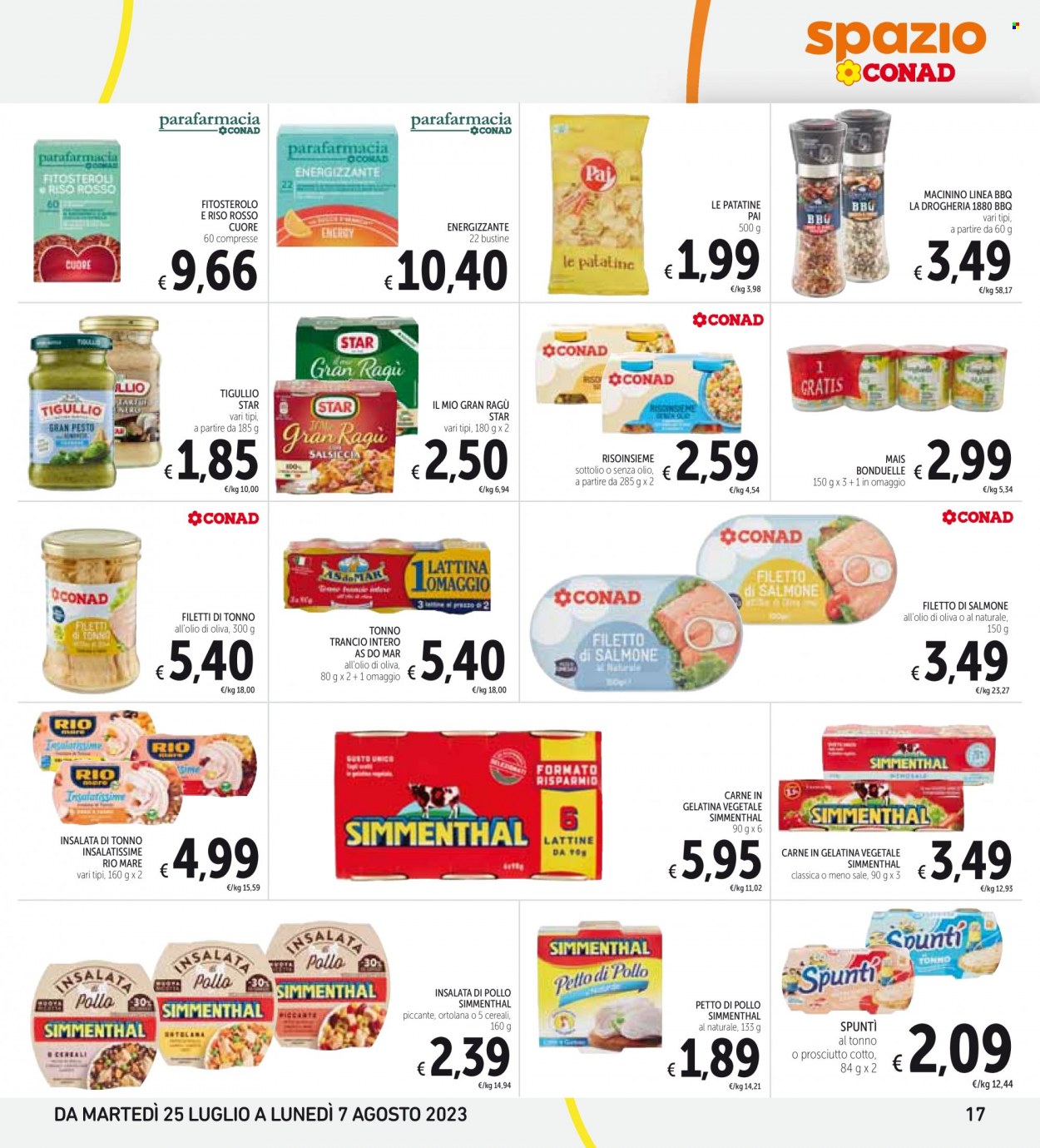 Volantino Spazio Conad - 25/7/2023 - 7/8/2023. Pagina 17