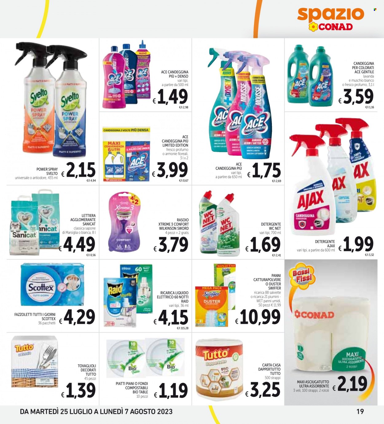 Volantino Spazio Conad - 25/7/2023 - 7/8/2023. Pagina 19