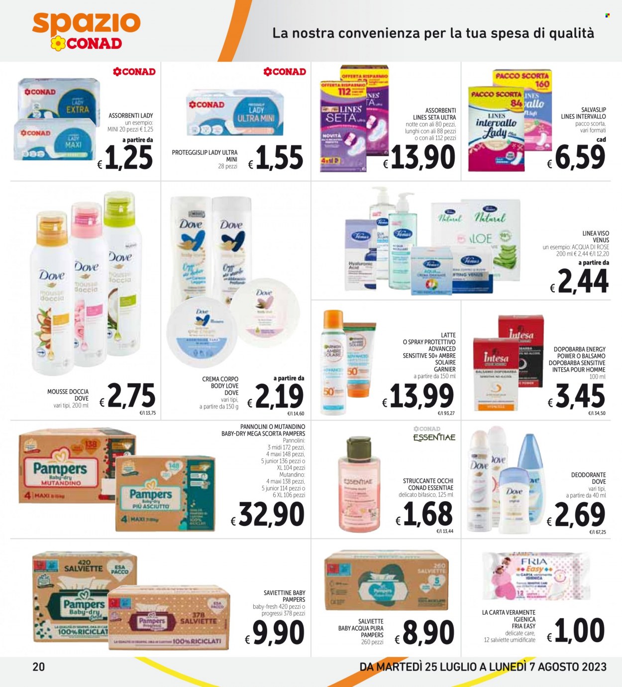 Volantino Spazio Conad - 25/7/2023 - 7/8/2023. Pagina 20