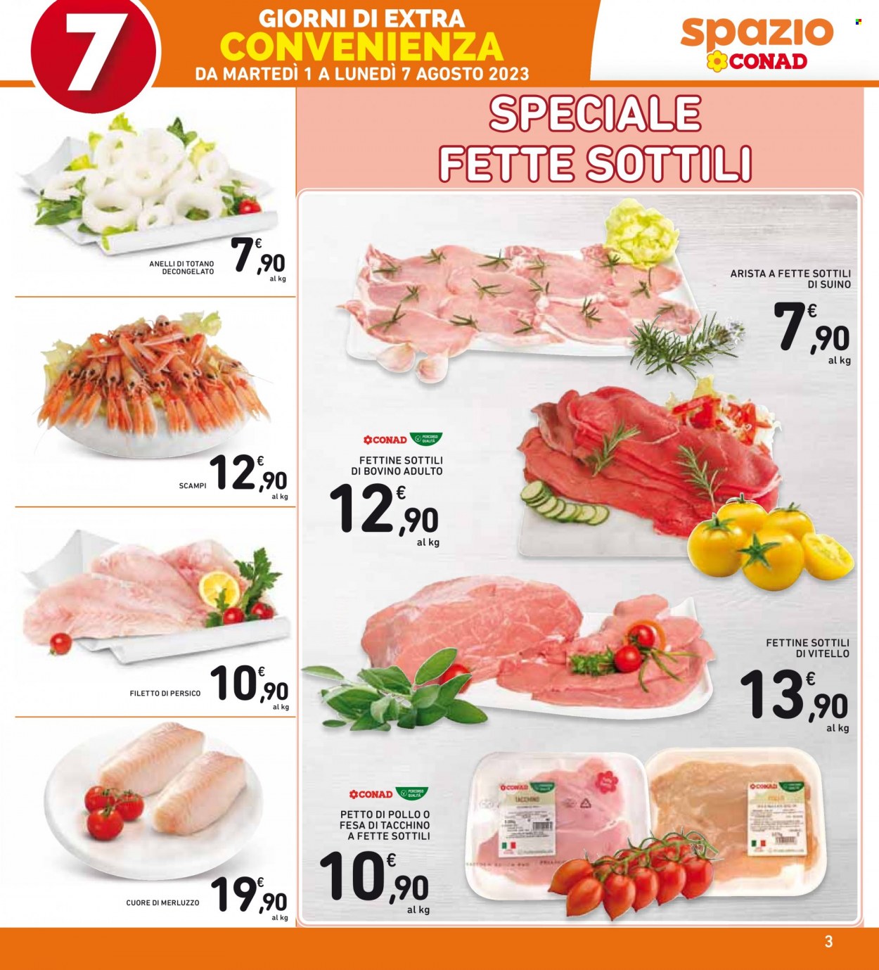 Volantino Spazio Conad - 25/7/2023 - 7/8/2023. Pagina 31