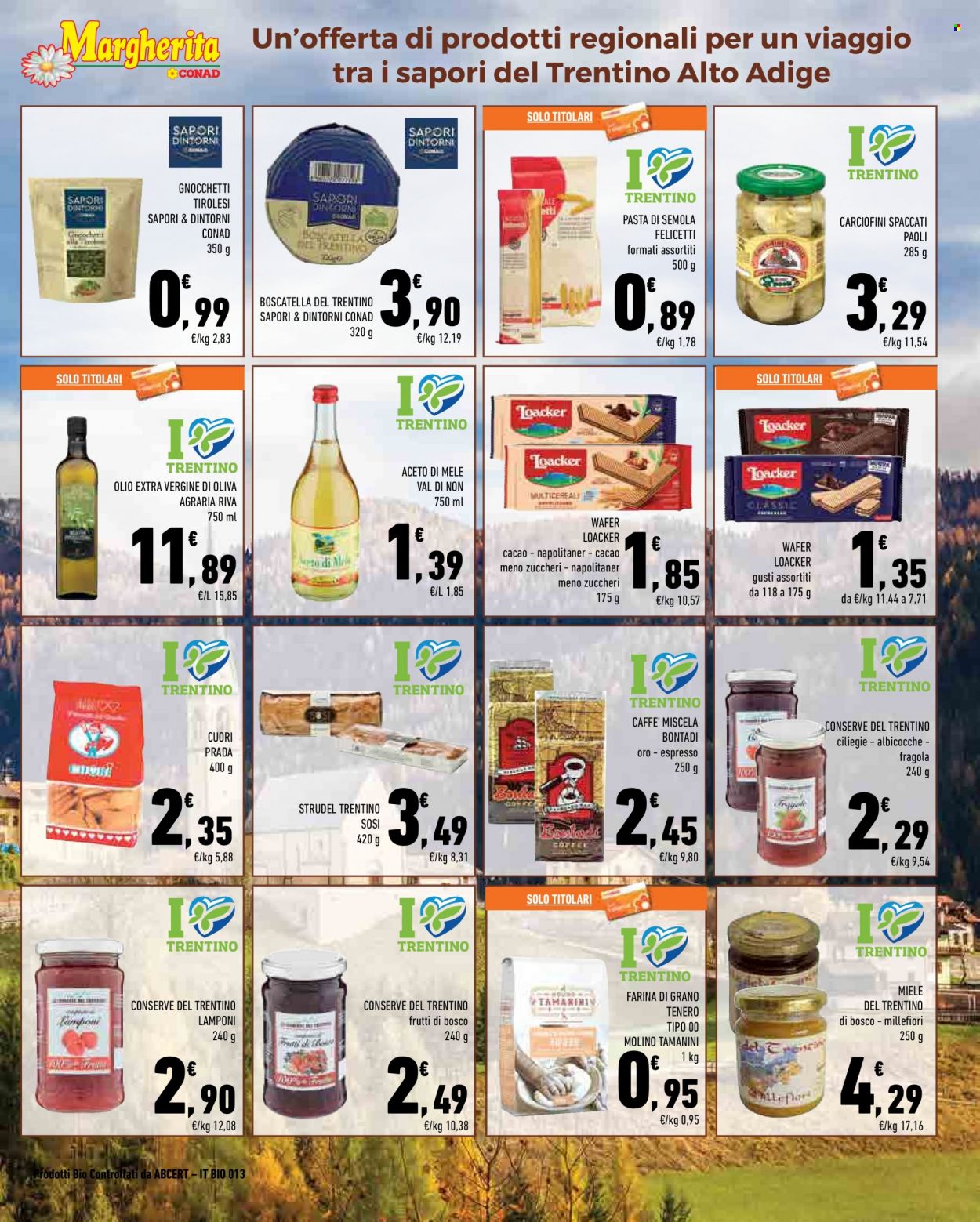 Volantino Margherita Conad - 18/7/2023 - 31/7/2023. Pagina 3