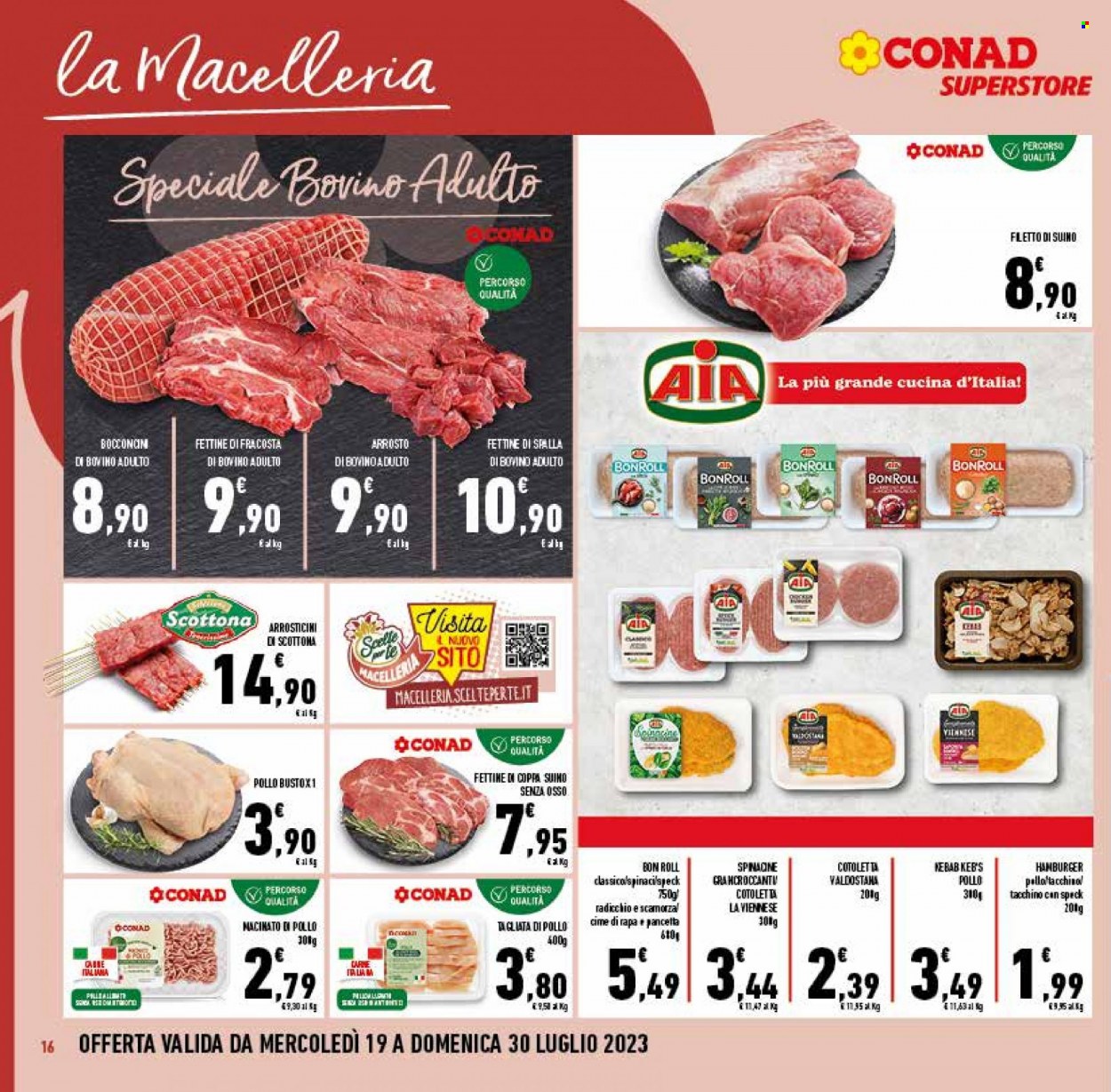 Volantino Conad Superstore - 19/7/2023 - 1/8/2023. Pagina 16
