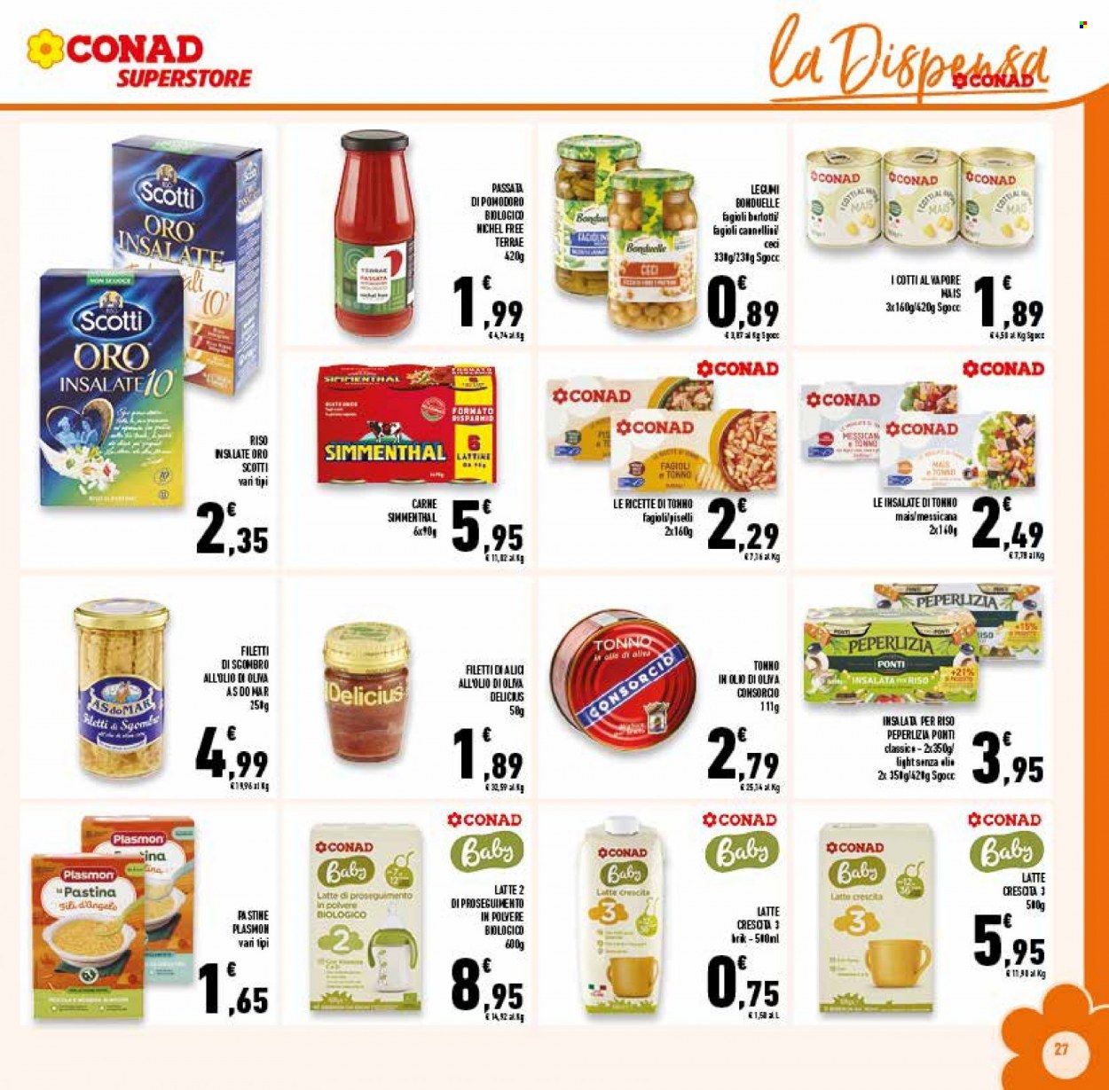 Volantino Conad Superstore - 19/7/2023 - 1/8/2023. Pagina 27