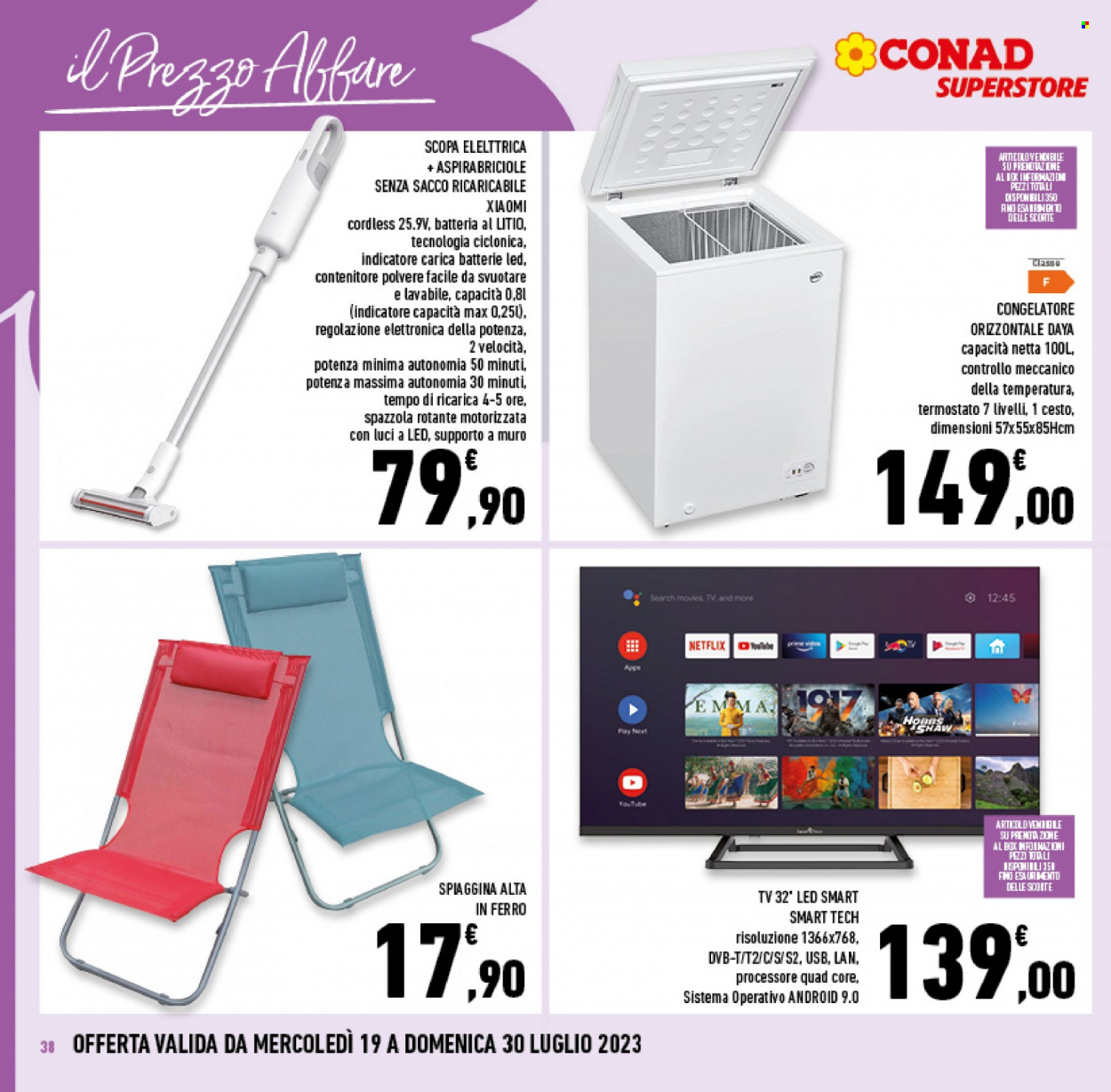 Volantino Conad Superstore - 19/7/2023 - 1/8/2023. Pagina 38