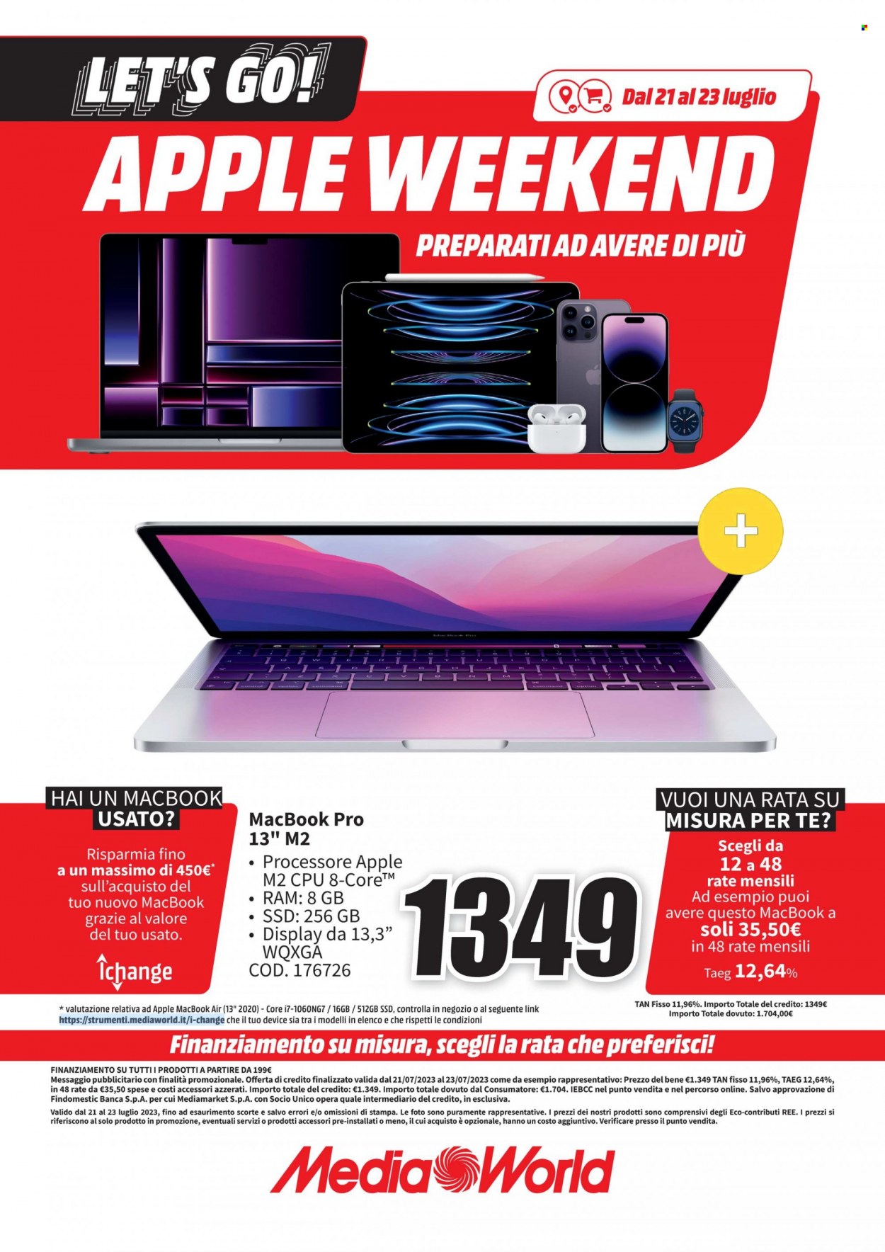 Volantino MediaWorld - 21/7/2023 - 23/7/2023. Pagina 5