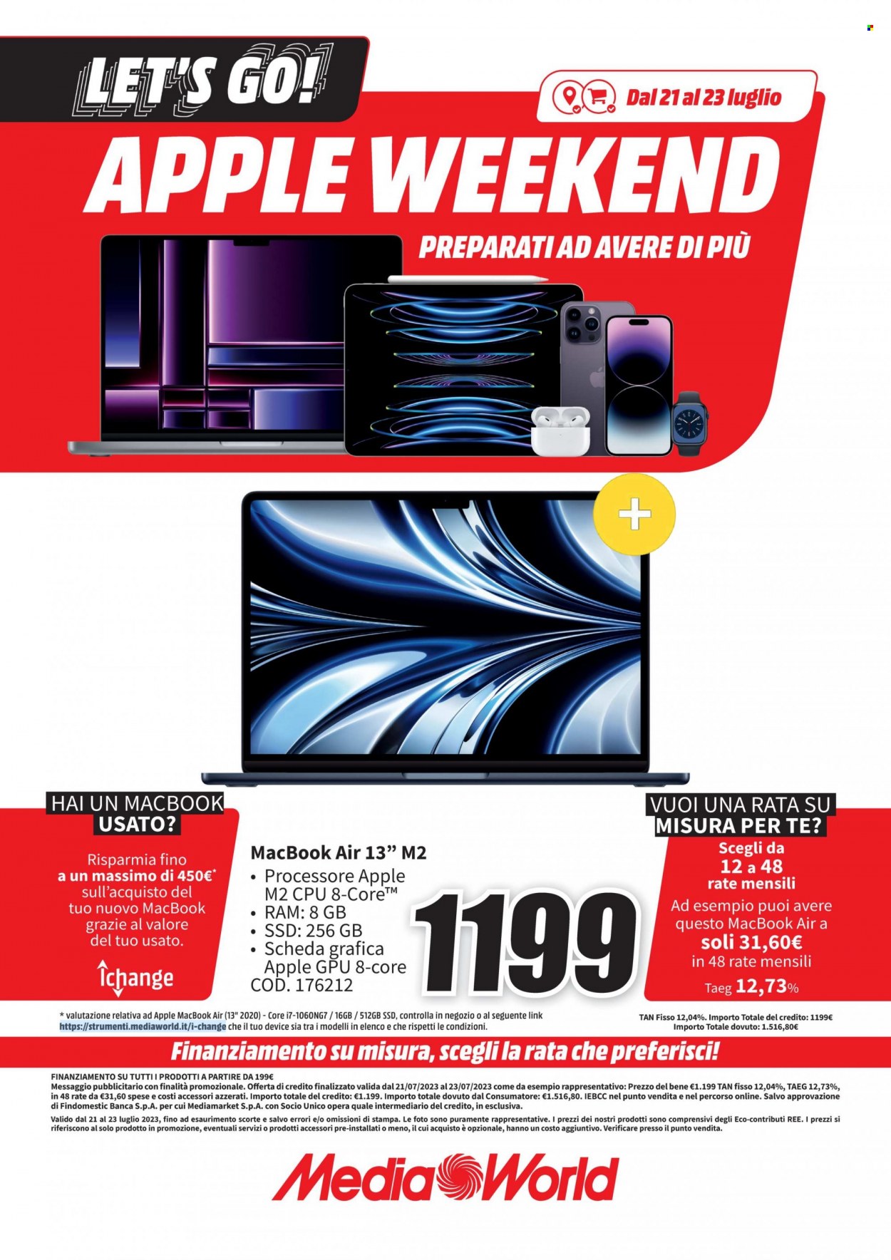 Volantino MediaWorld - 21/7/2023 - 23/7/2023. Pagina 6