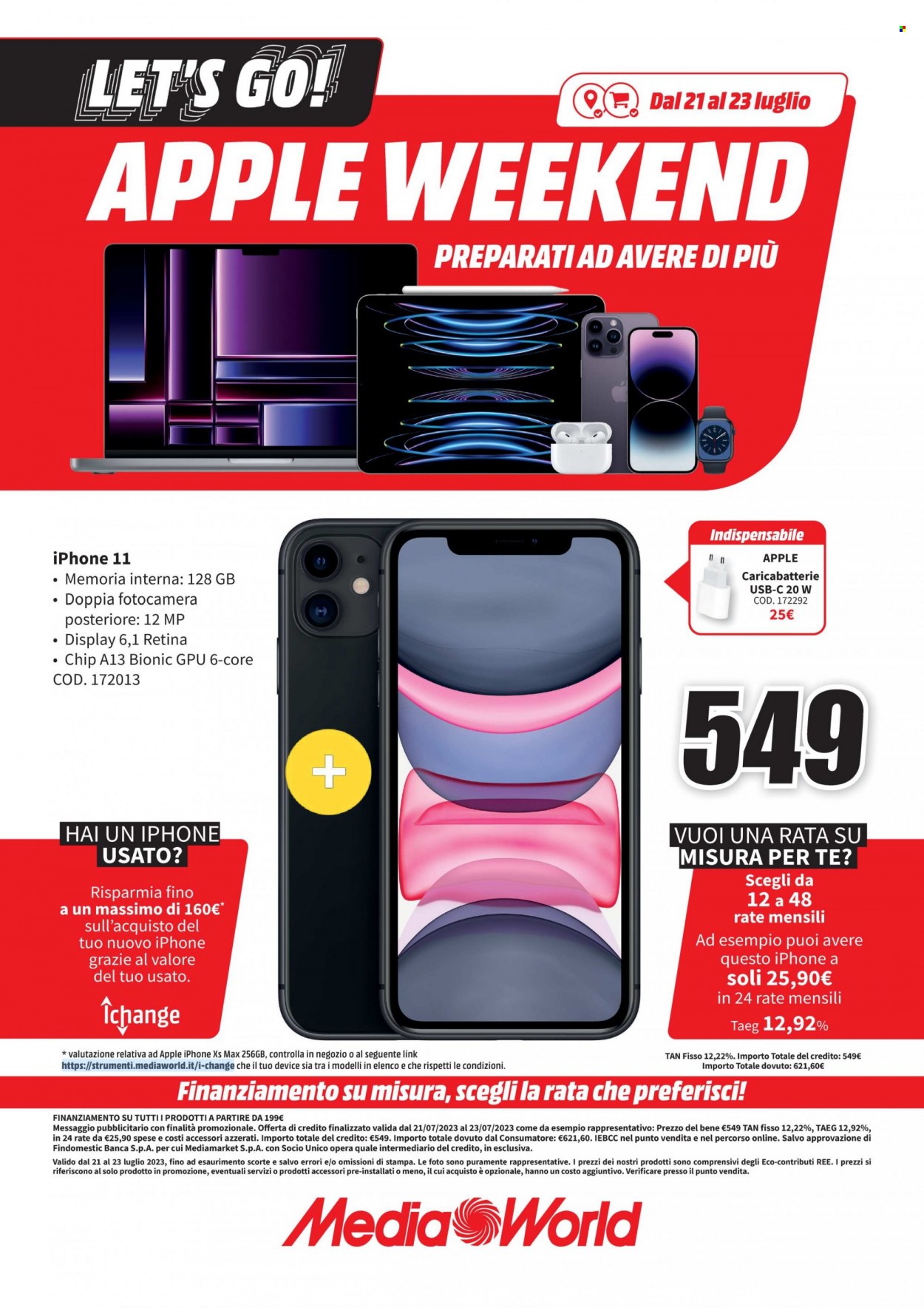 Volantino MediaWorld - 21/7/2023 - 23/7/2023. Pagina 9