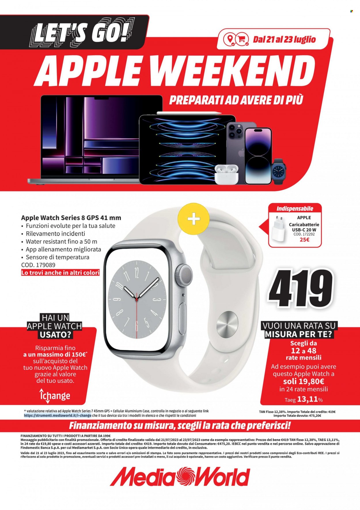 Volantino MediaWorld - 21/7/2023 - 23/7/2023. Pagina 11