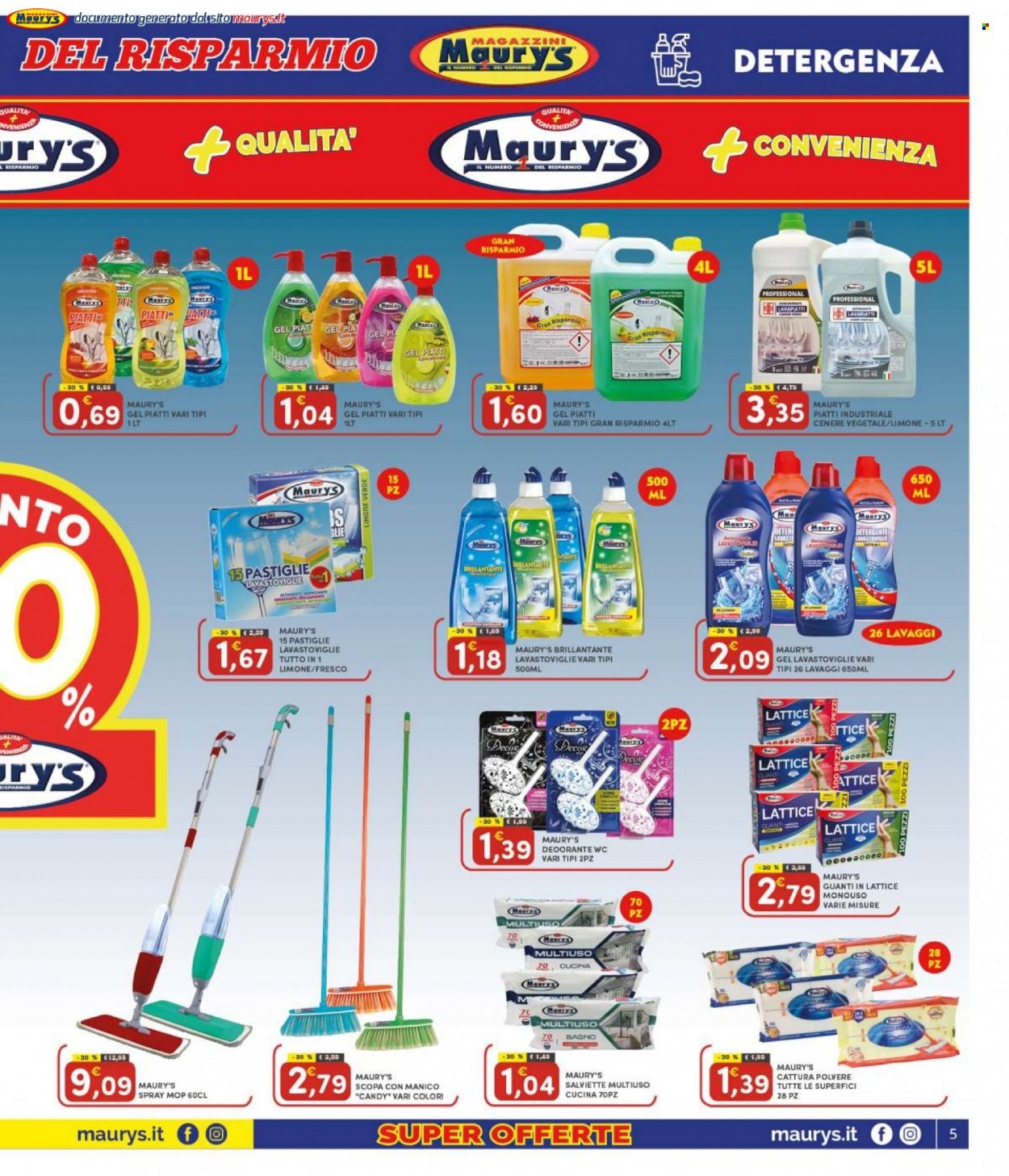 Volantino Maury's - 10/7/2023 - 23/7/2023. Pagina 5