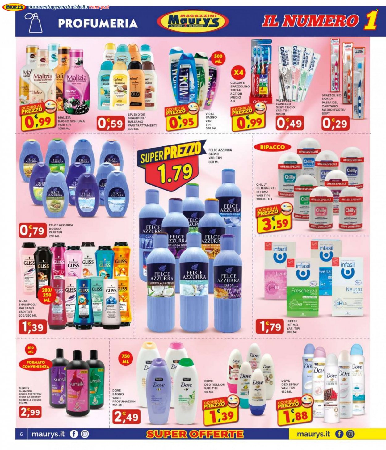 Volantino Maury's - 10/7/2023 - 23/7/2023. Pagina 6