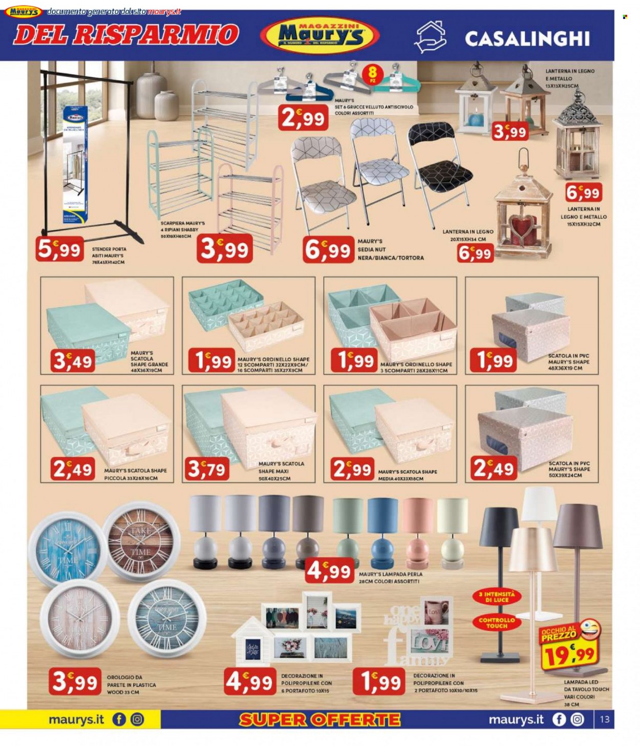 Volantino Maury's - 10/7/2023 - 23/7/2023. Pagina 13