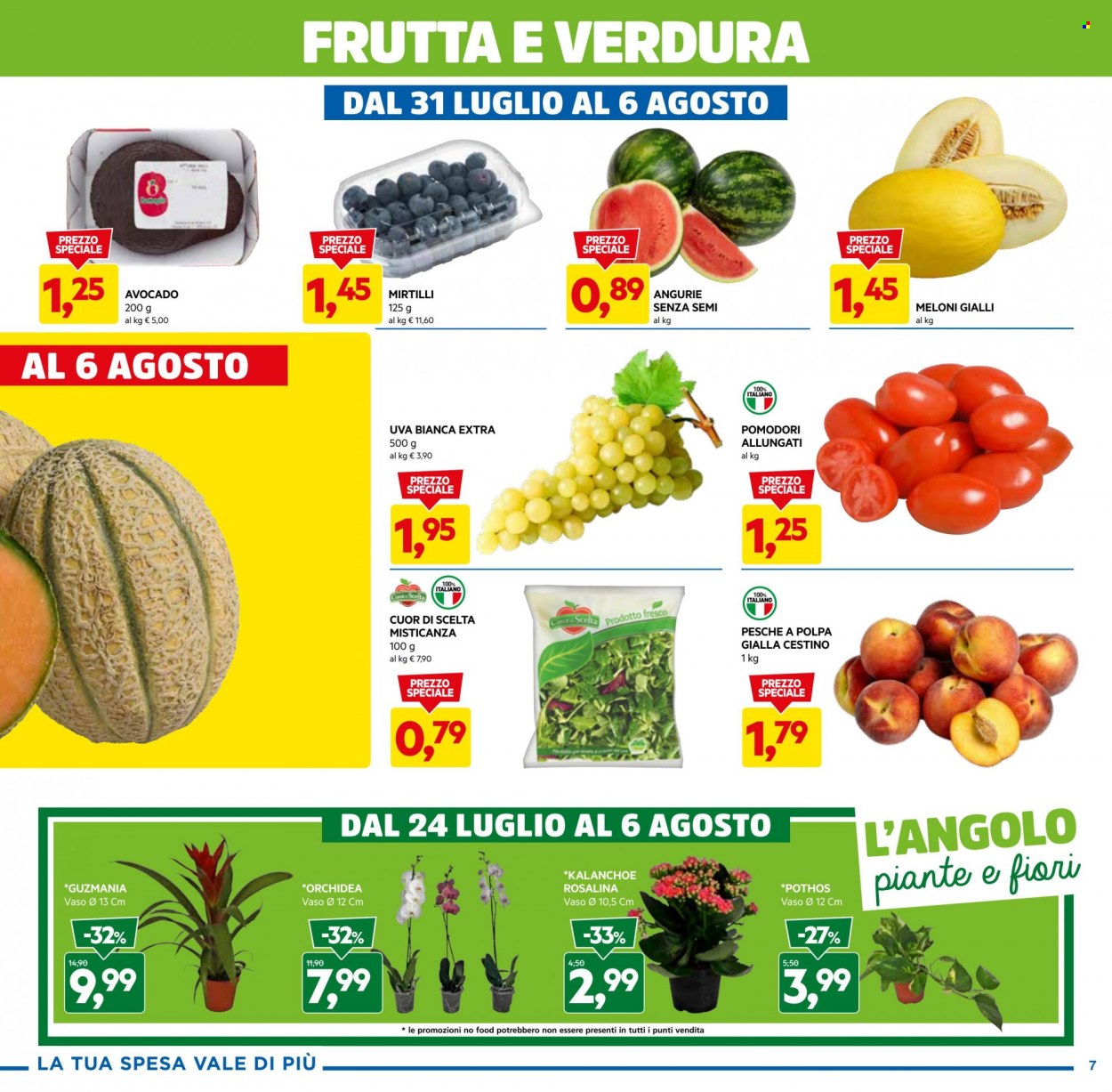 Volantino Dpiù - 24/7/2023 - 6/8/2023. Pagina 7