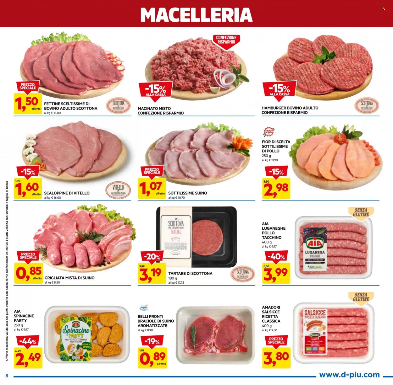 Volantino Dpiù - 24/7/2023 - 6/8/2023. Pagina 8
