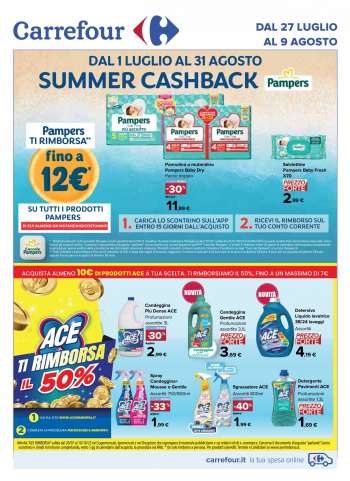 Volantino Carrefour - 27/7/2023 - 9/8/2023.