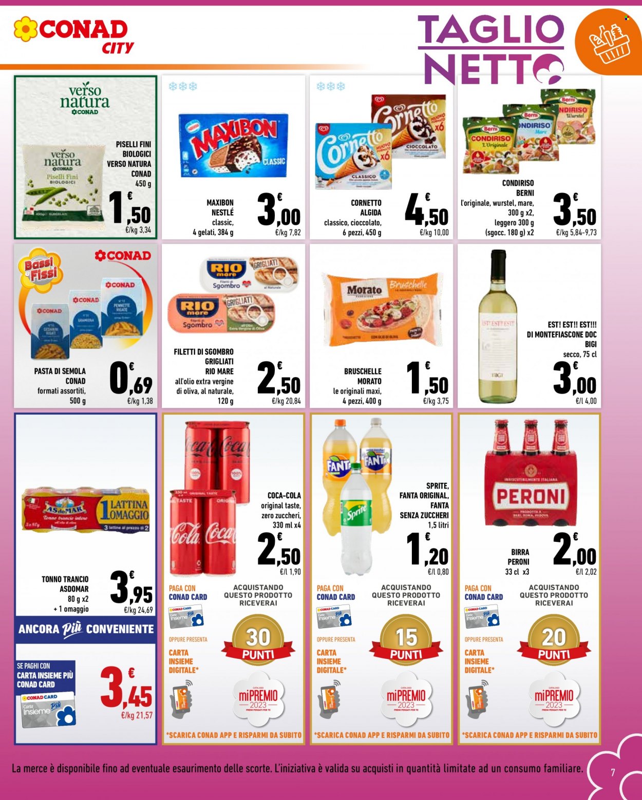 Volantino Conad City - 28/7/2023 - 3/8/2023. Pagina 7