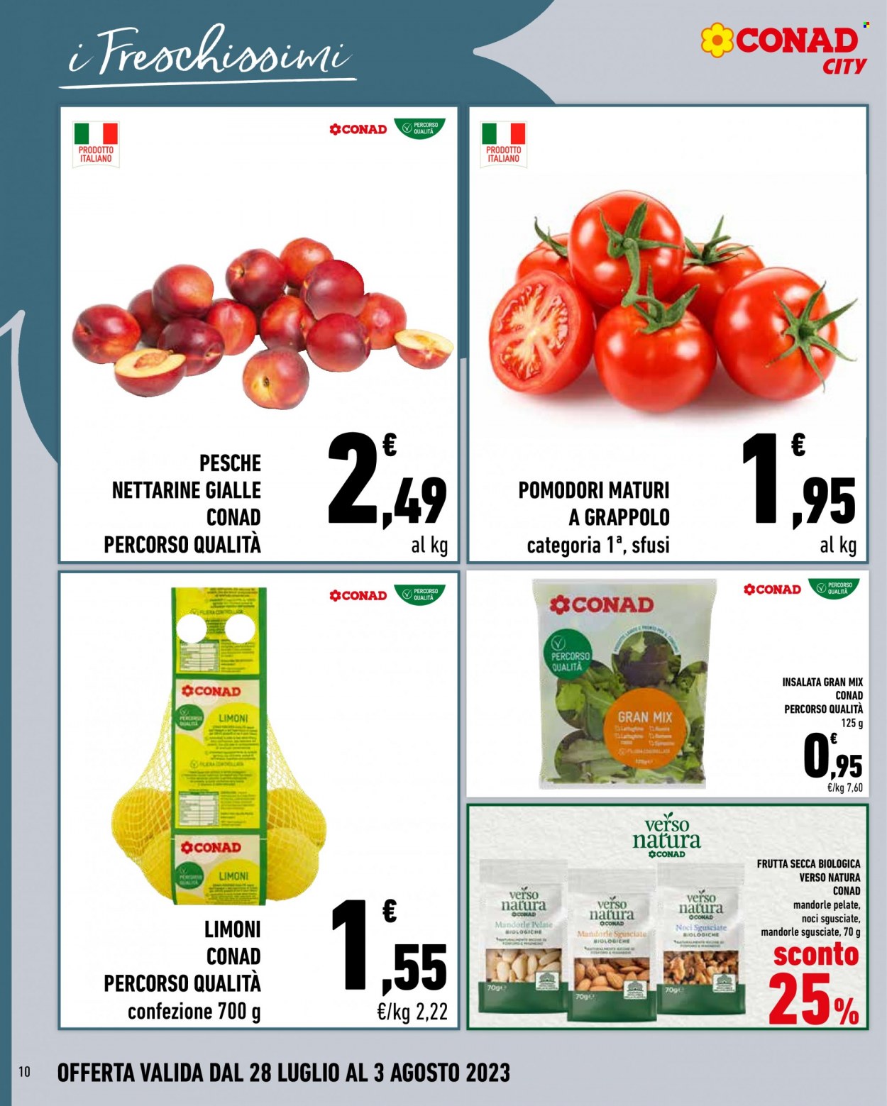 Volantino Conad City - 28/7/2023 - 3/8/2023. Pagina 10