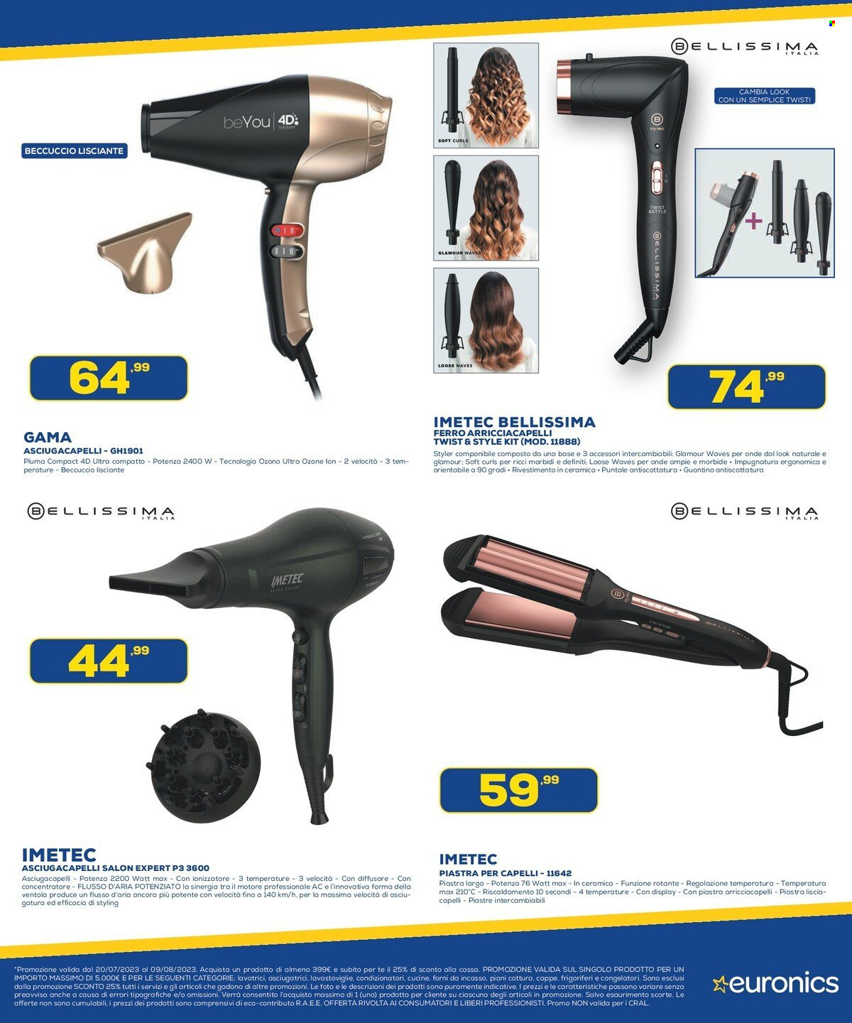 Volantino Euronics - 20/7/2023 - 3/8/2023. Pagina 15