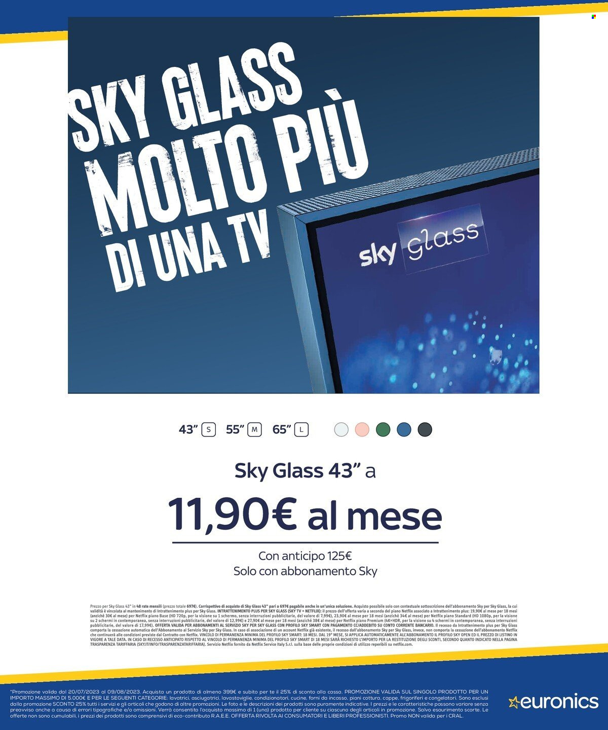 Volantino Euronics - 20/7/2023 - 3/8/2023. Pagina 25