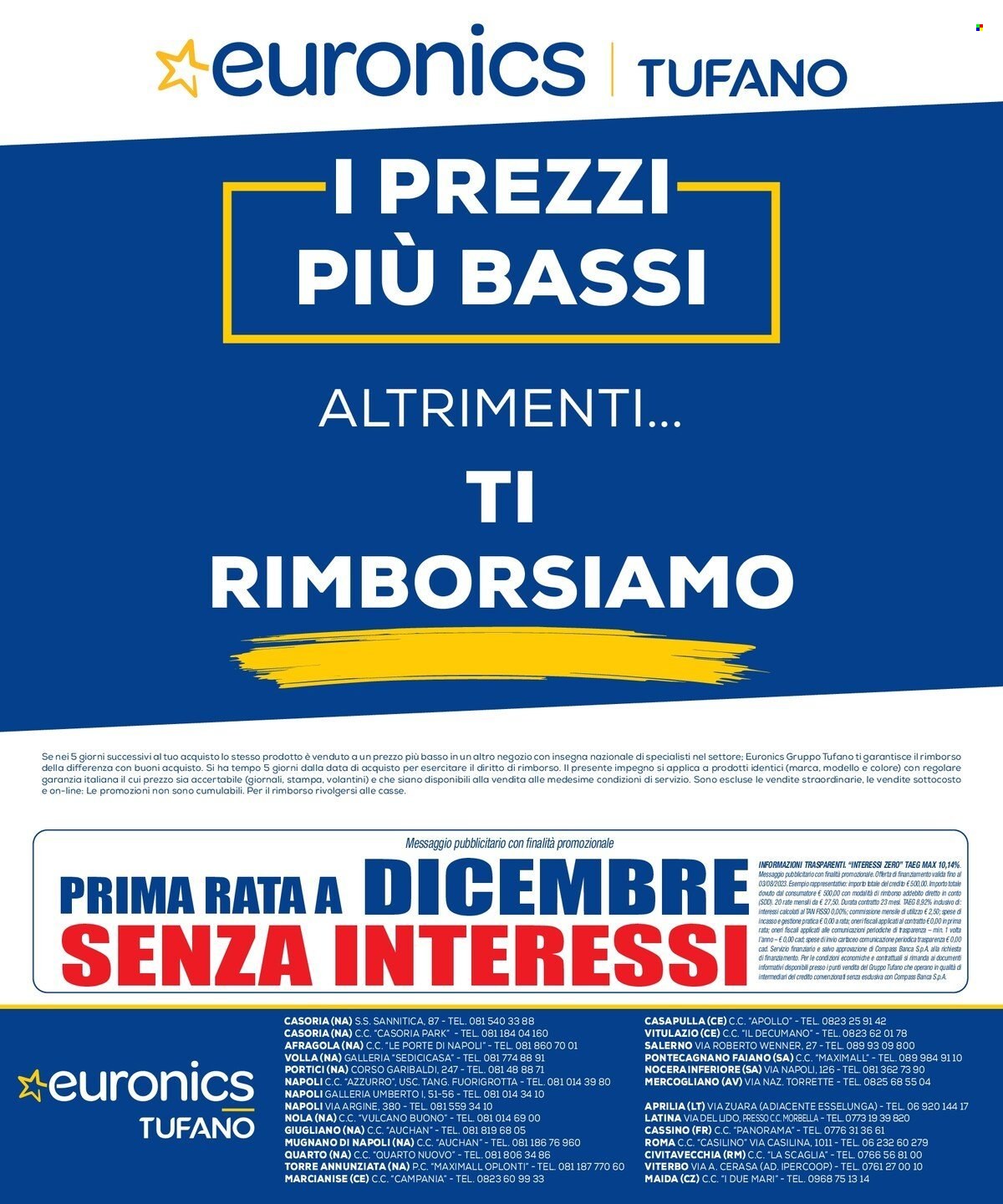 Volantino Euronics - 20/7/2023 - 3/8/2023. Pagina 30