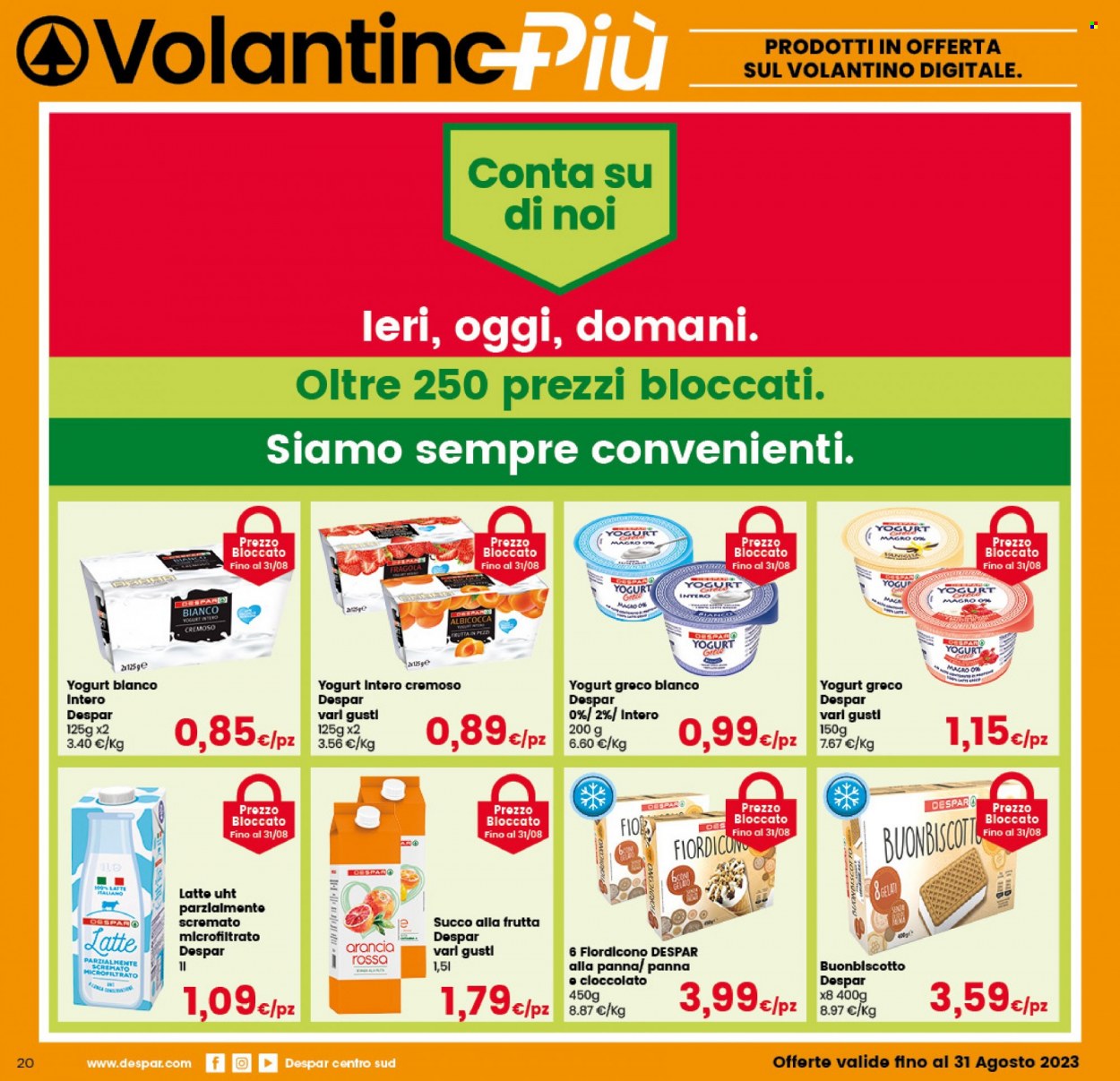 Volantino Despar - 24/7/2023 - 3/8/2023. Pagina 20