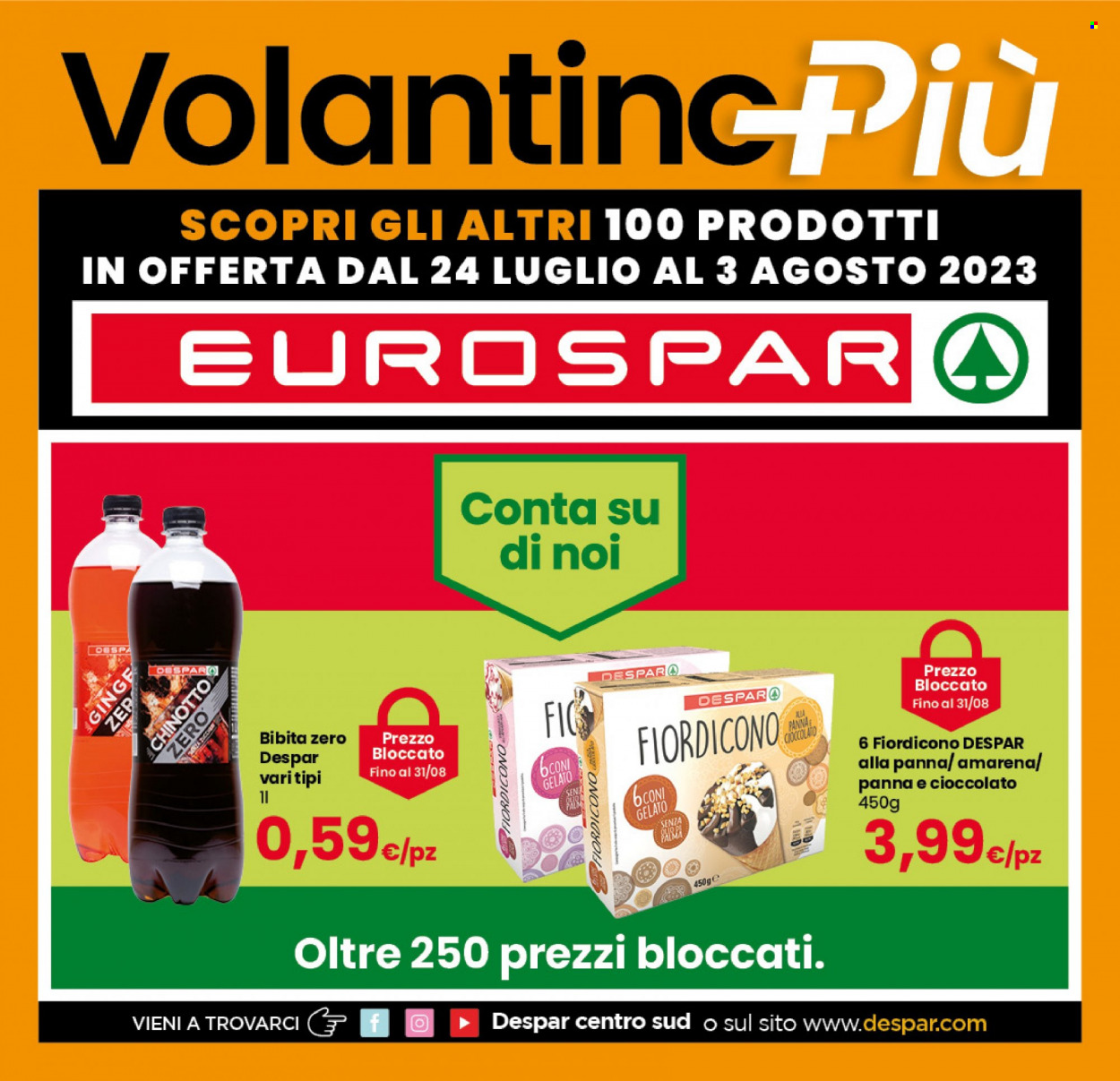 Volantino Eurospar - 24/7/2023 - 3/8/2023. Pagina 13