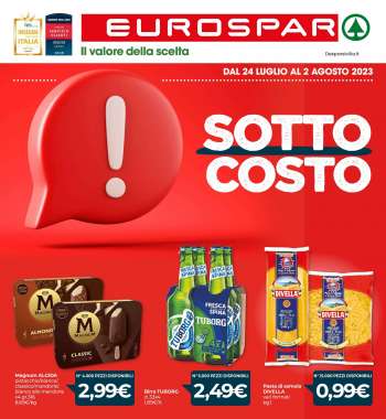 Volantino Eurospar - 24/7/2023 - 2/8/2023.