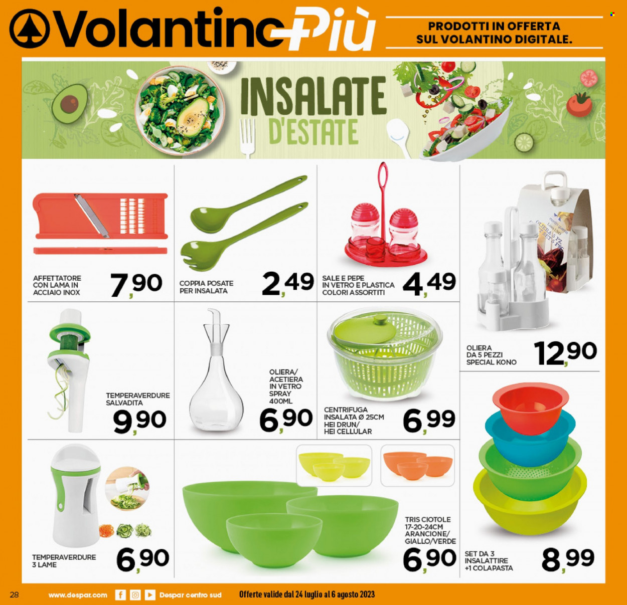 Volantino Interspar - 24/7/2023 - 6/8/2023. Pagina 28
