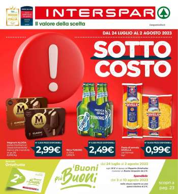 Volantino Interspar - 24/7/2023 - 2/8/2023.