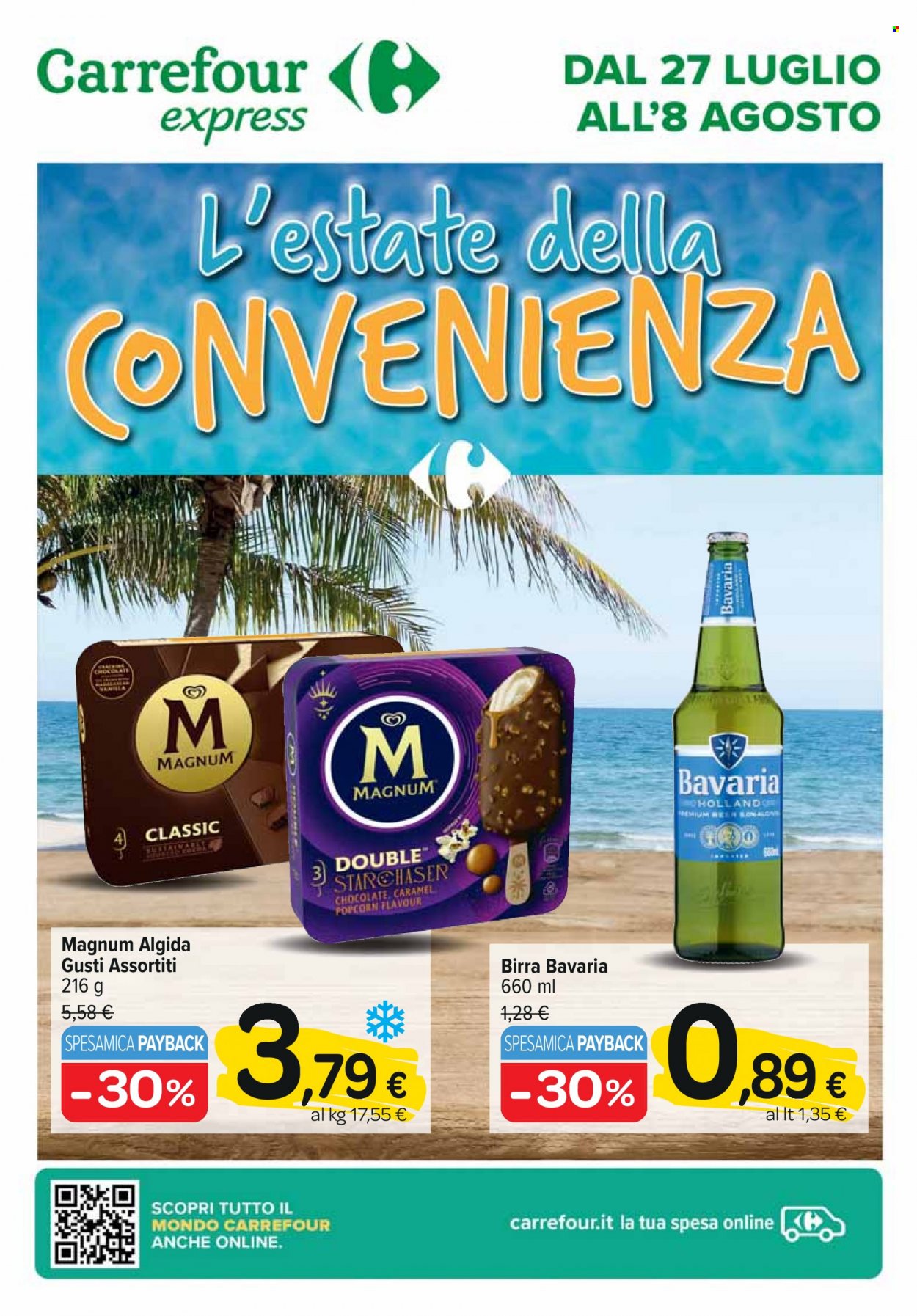 Volantino Carrefour - 27/7/2023 - 8/8/2023. Pagina 1