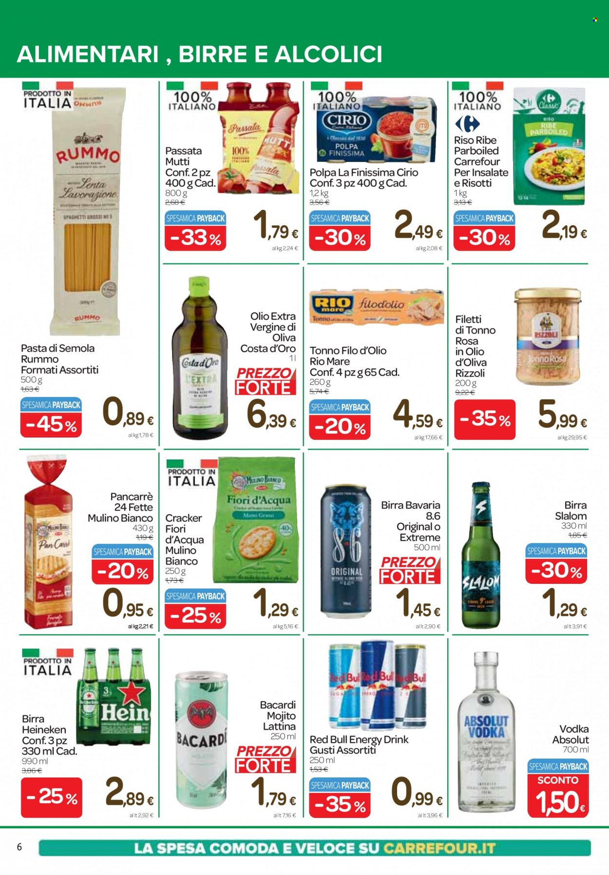 Volantino Carrefour - 27/7/2023 - 8/8/2023. Pagina 6