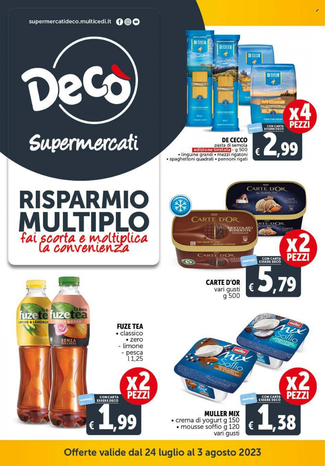 Volantino Deco - 24/7/2023 - 3/8/2023. Pagina 1
