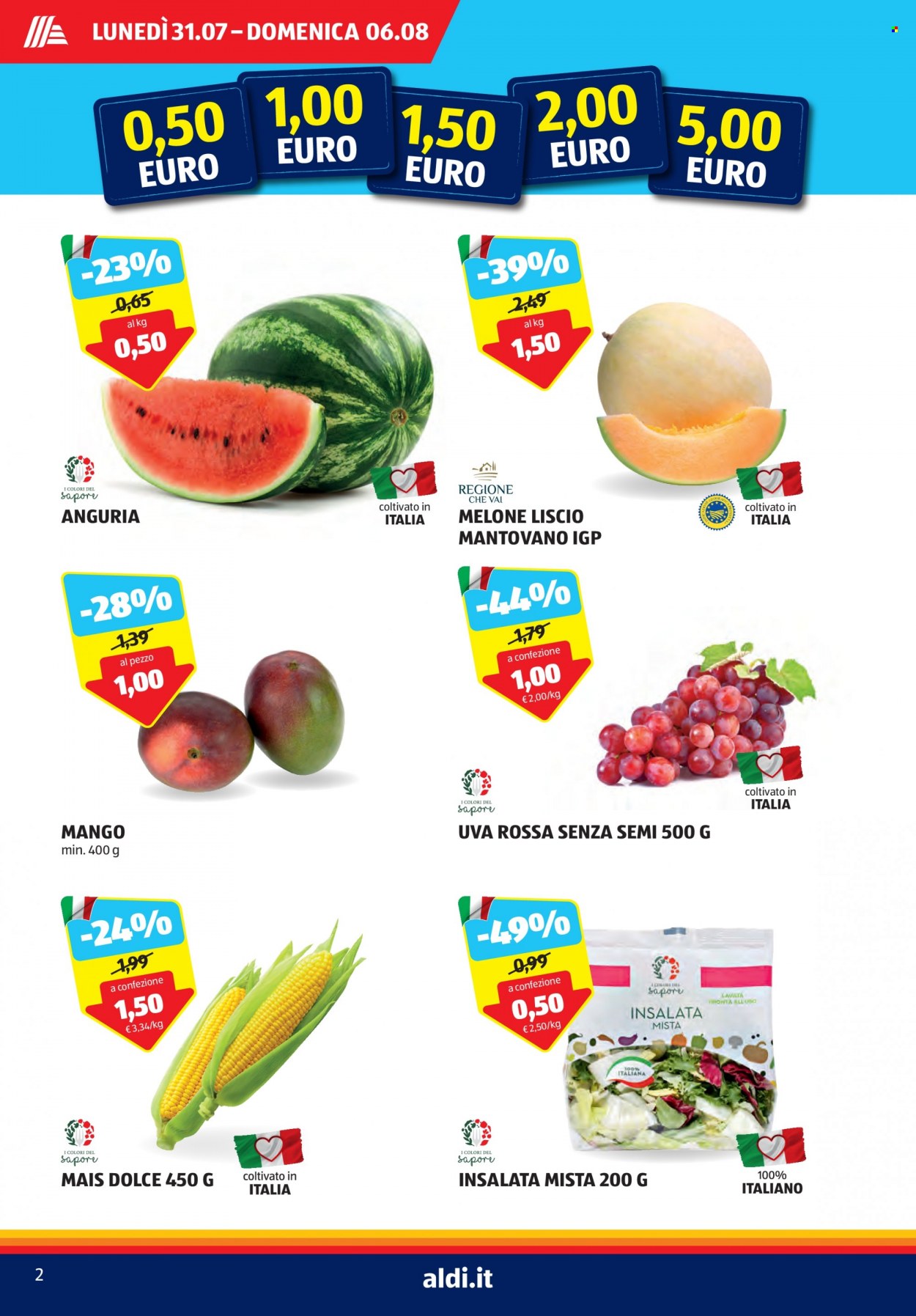 Volantino Aldi - 31/7/2023 - 6/8/2023. Pagina 2