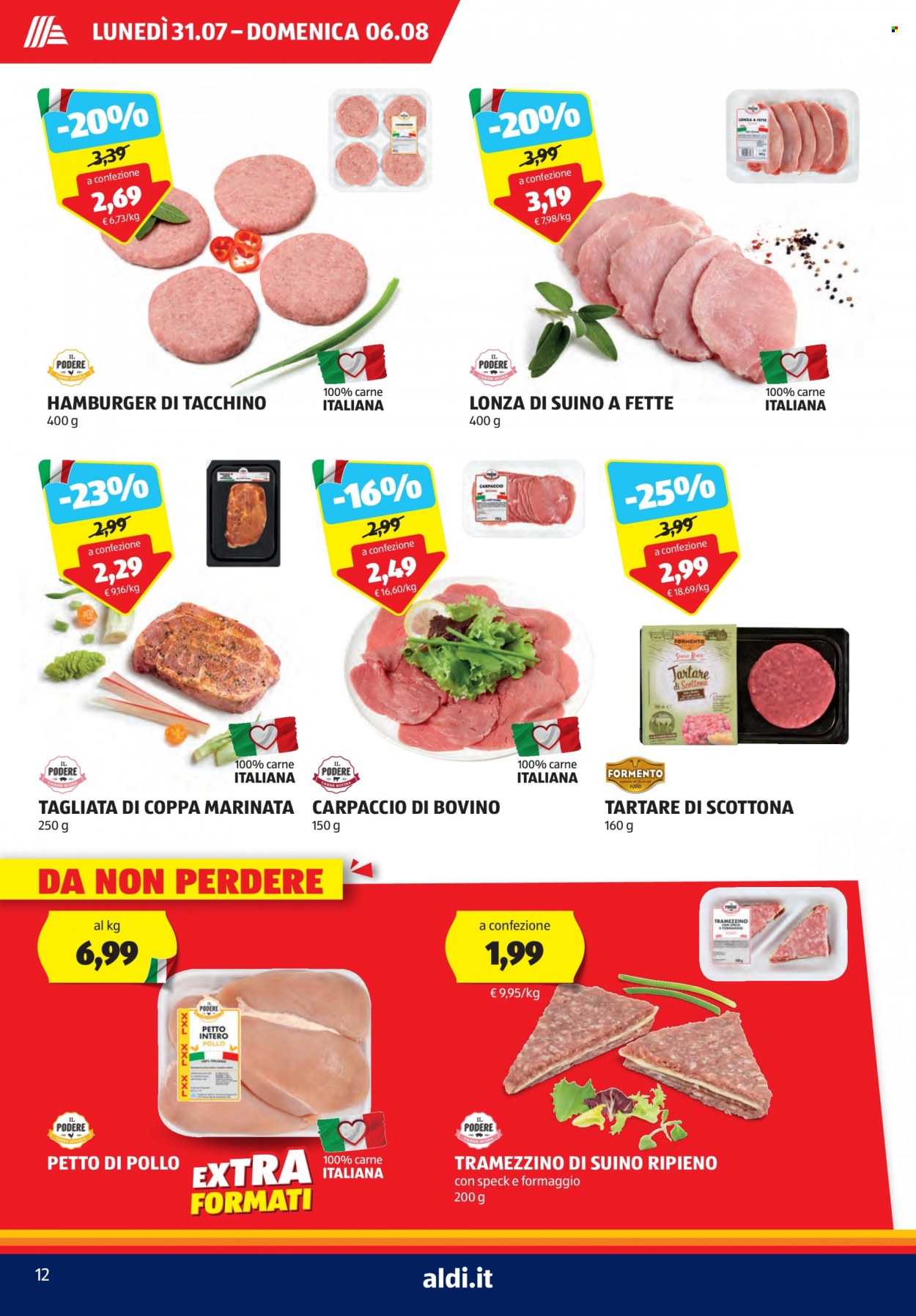 Volantino Aldi - 31/7/2023 - 6/8/2023. Pagina 12
