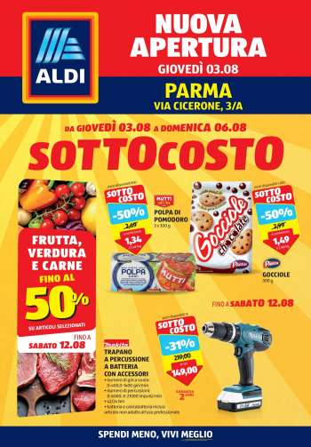 Volantino Aldi - 3/8/2023 - 12/8/2023.