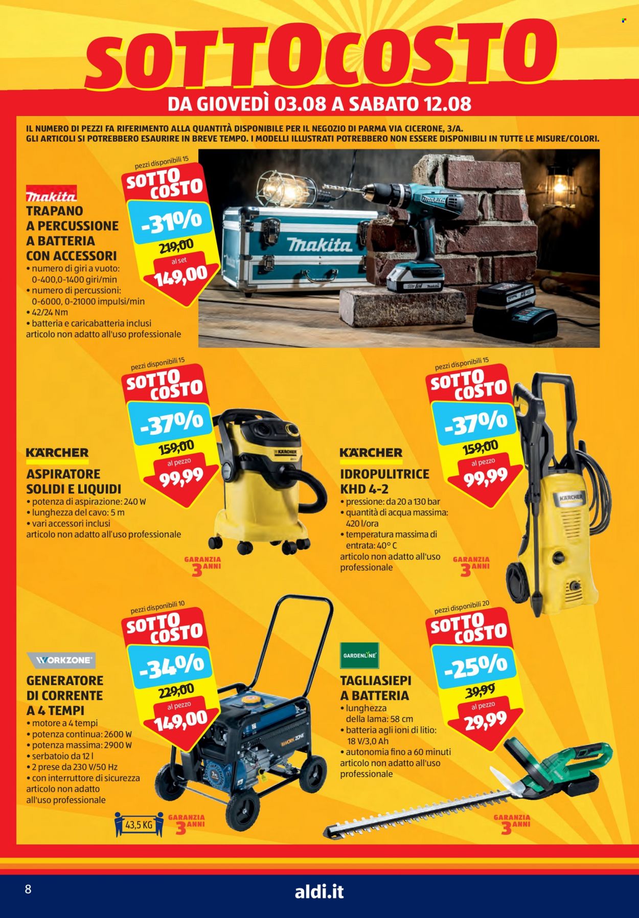Volantino Aldi - 3/8/2023 - 12/8/2023. Pagina 8