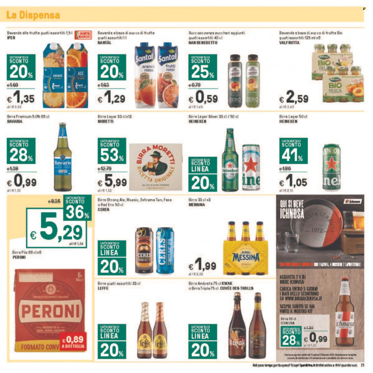 Volantino Iper, La grande i - 27/7/2023 - 6/8/2023. Pagina 21