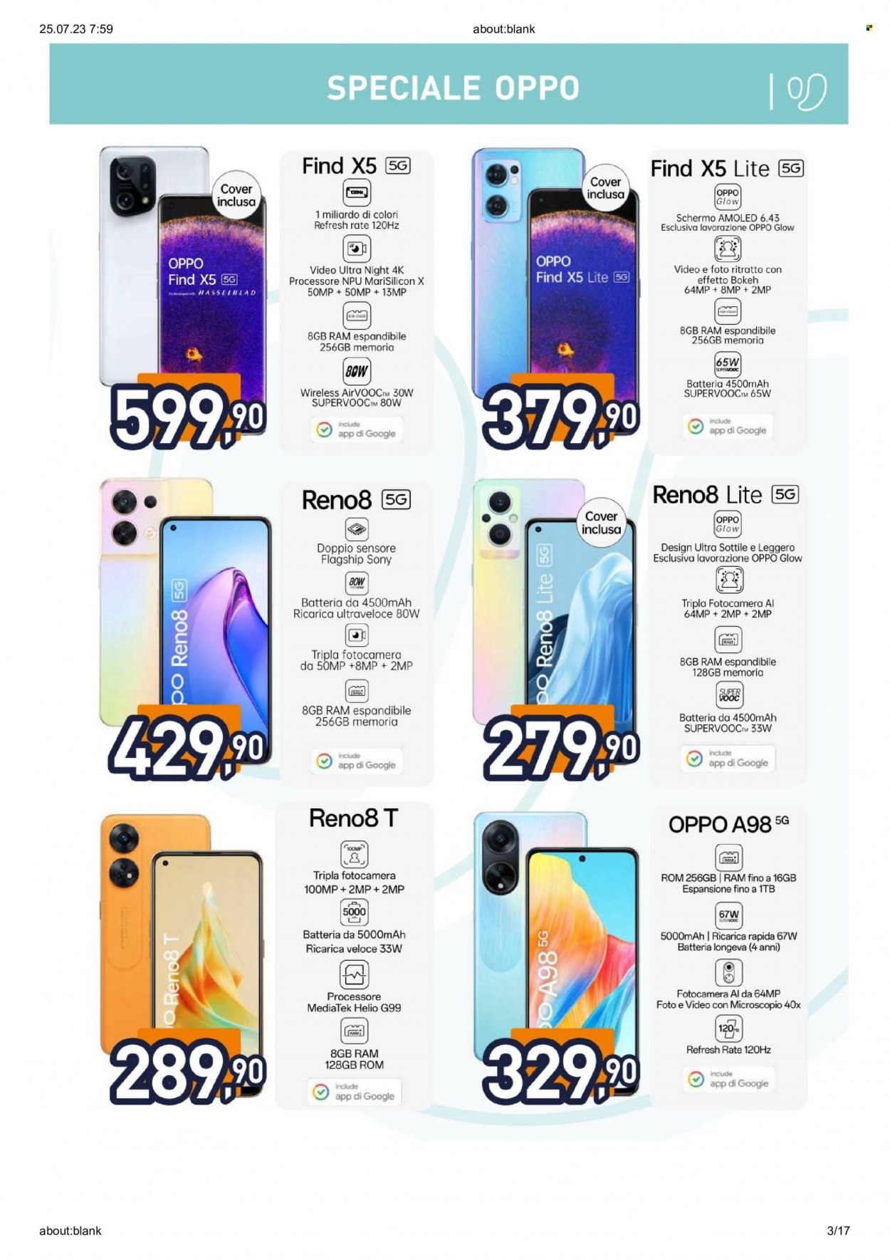 Volantino Unieuro - 21/7/2023 - 3/8/2023. Pagina 3