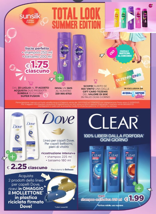 Volantino Acqua & Sapone - 23/7/2023 - 12/8/2023. Pagina 6