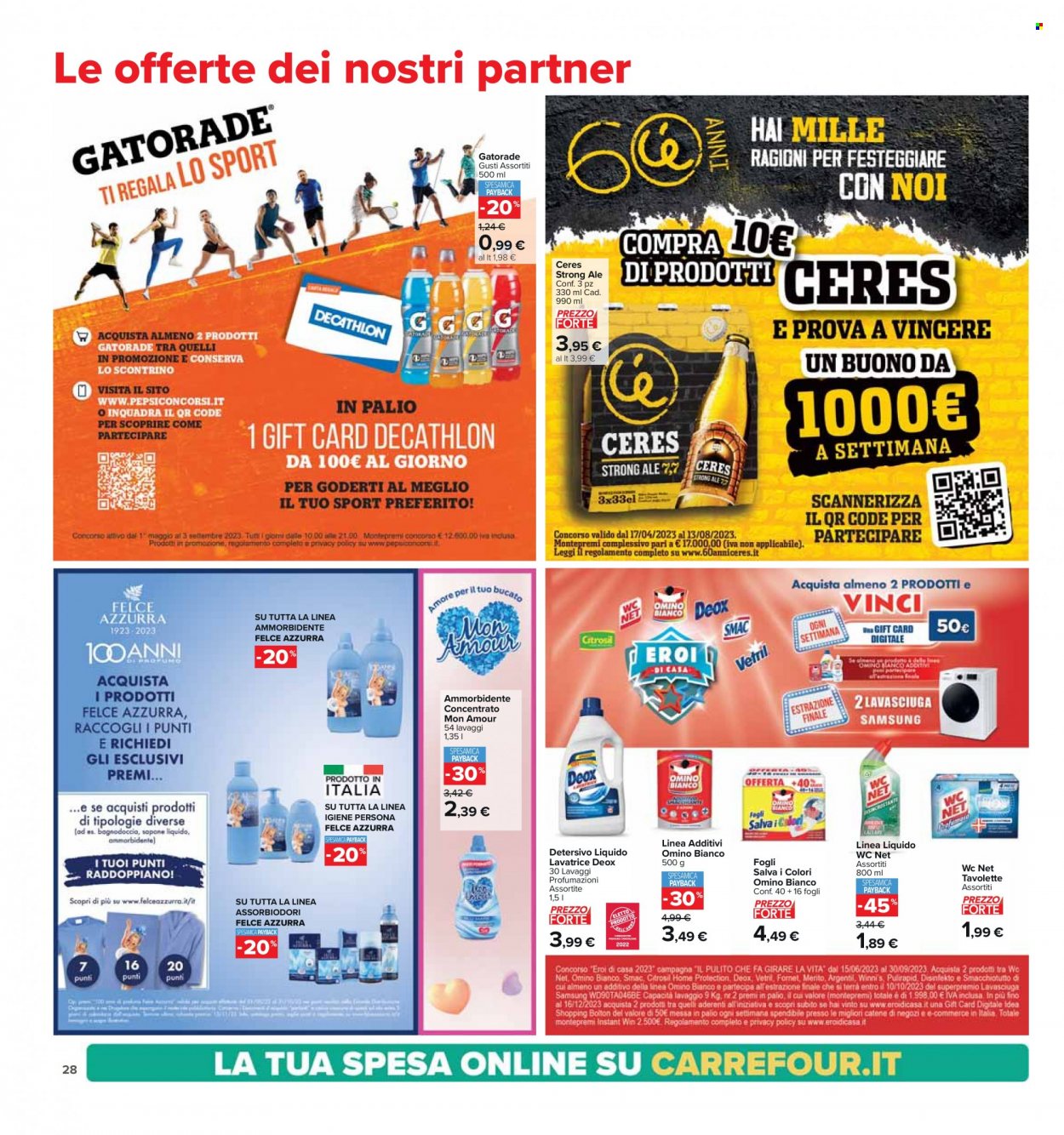 Leták Carrefour - 27.7.2023 - 9.8.2023. Strana 28
