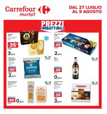 Volantino Carrefour - 27/7/2023 - 9/8/2023.