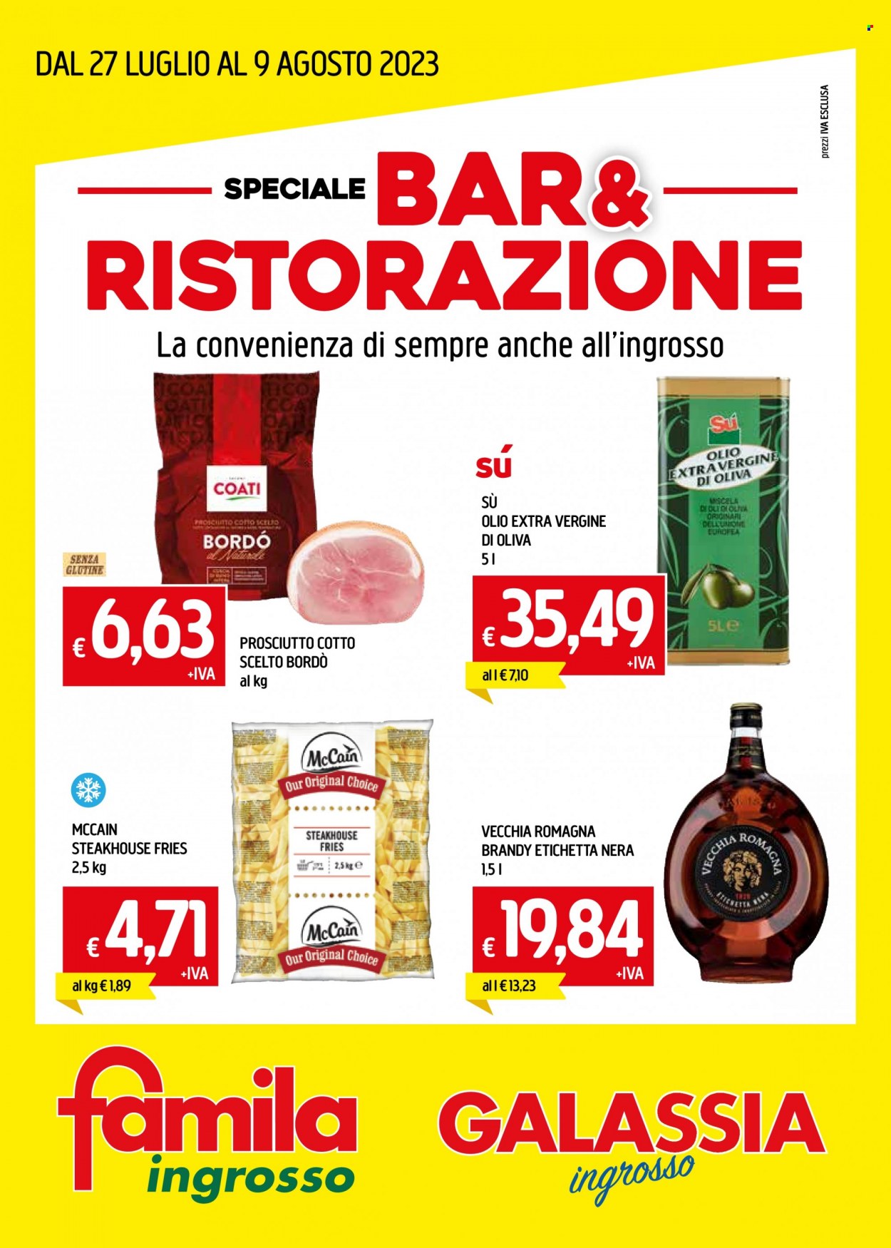 Volantino Famila - 27/7/2023 - 9/8/2023. Pagina 1