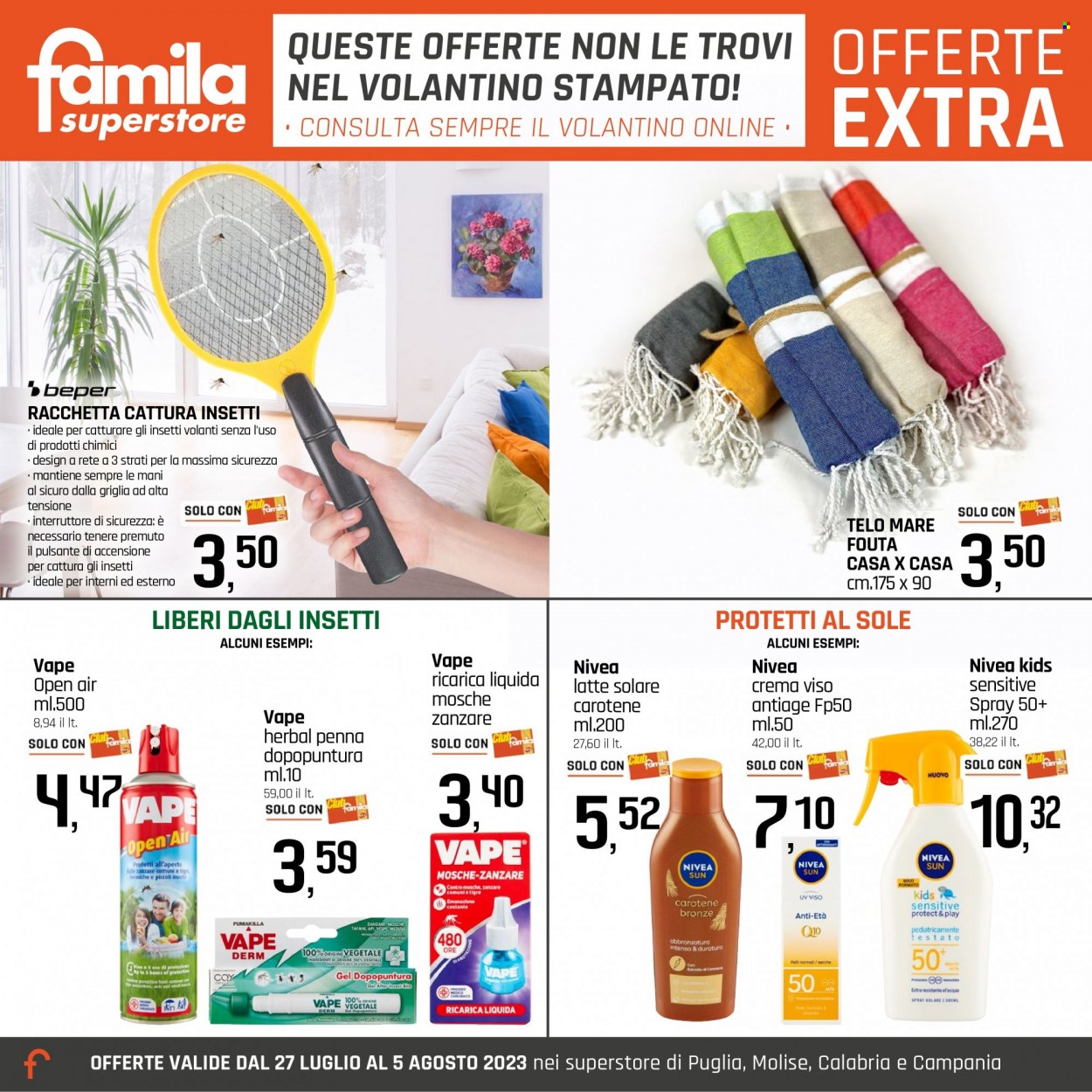 Volantino Famila - 27/7/2023 - 5/8/2023. Pagina 17