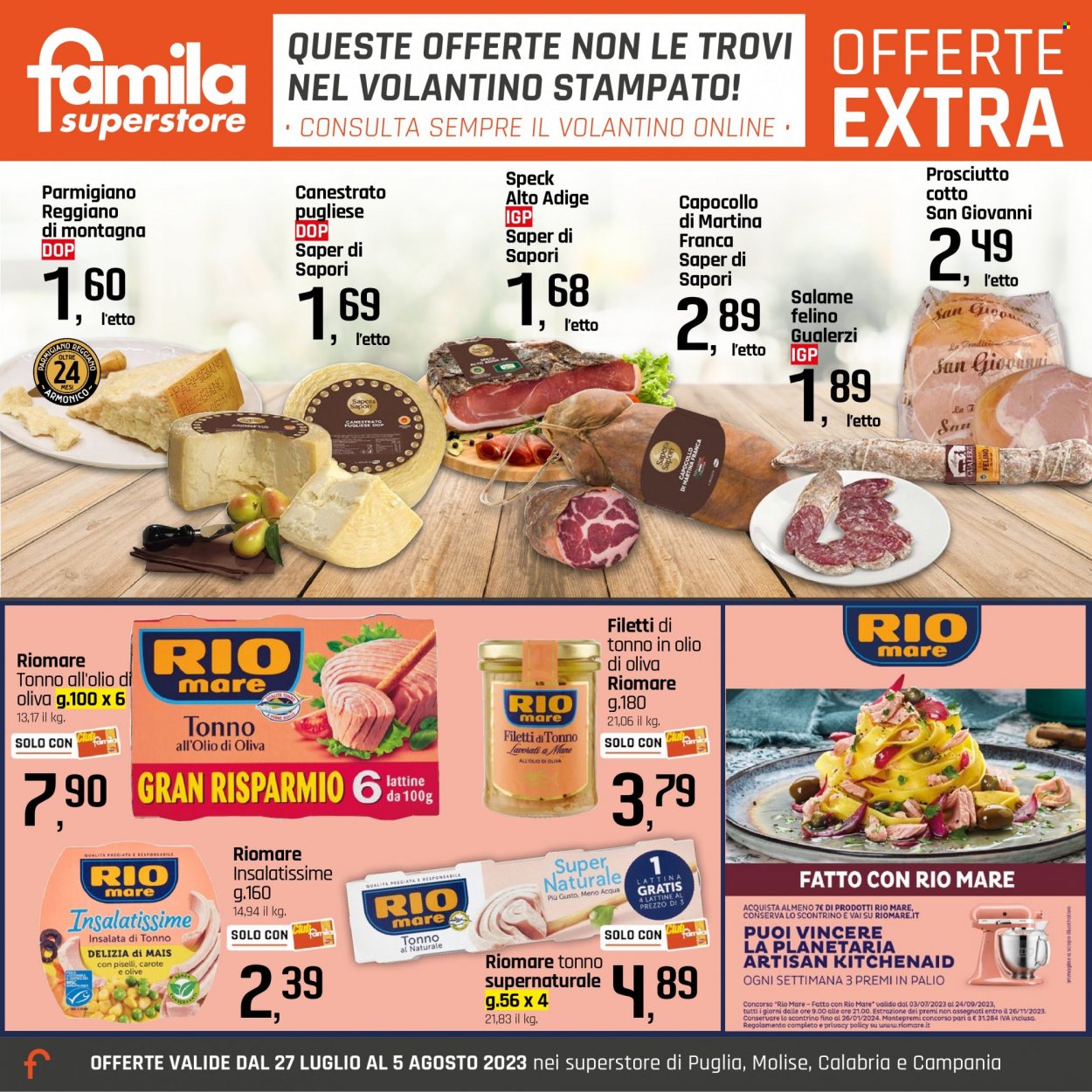 Volantino Famila - 27/7/2023 - 5/8/2023. Pagina 18