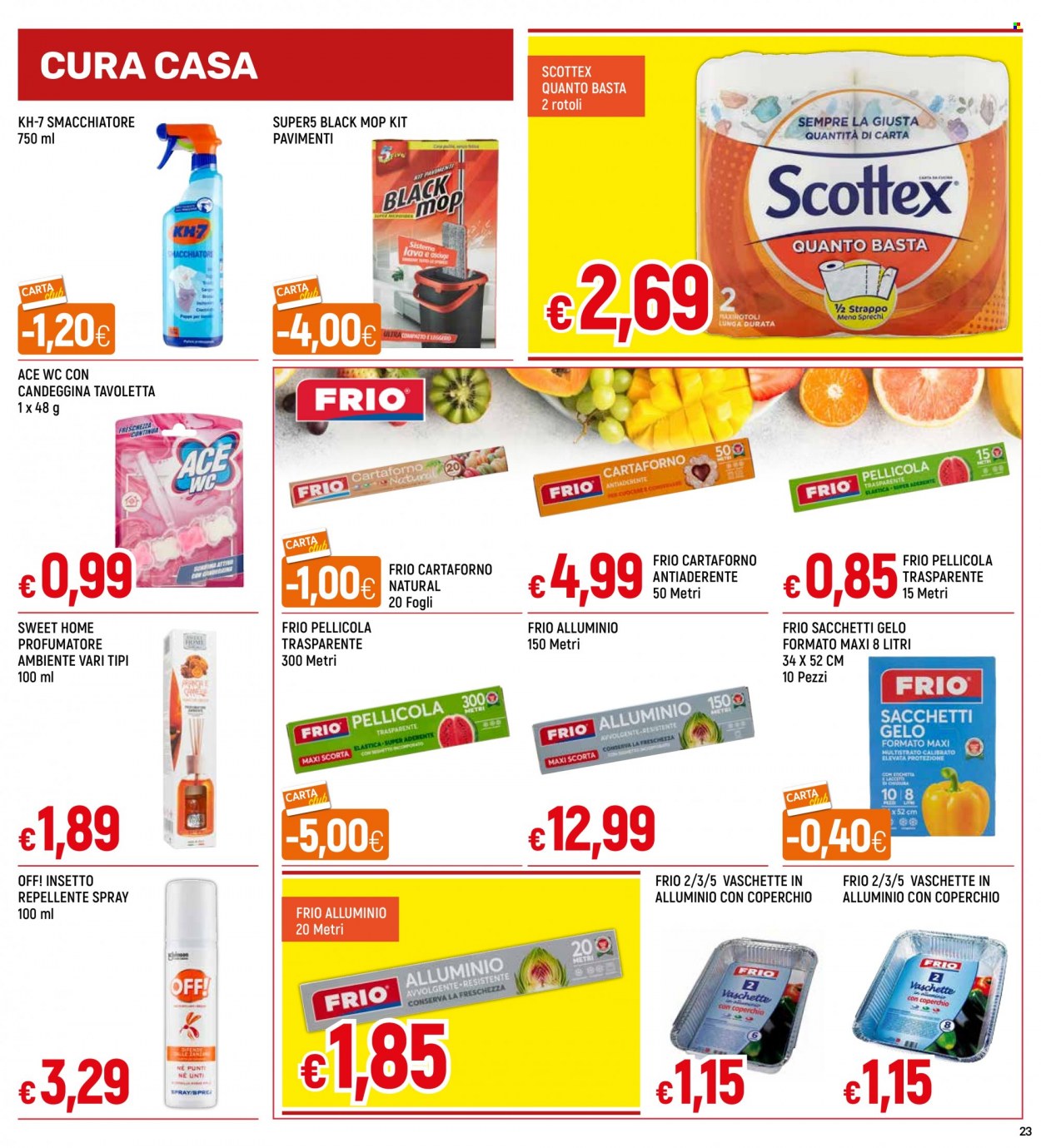 Volantino Famila - 27/7/2023 - 9/8/2023. Pagina 23