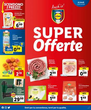 Volantino Lidl - 31/7/2023 - 6/8/2023.