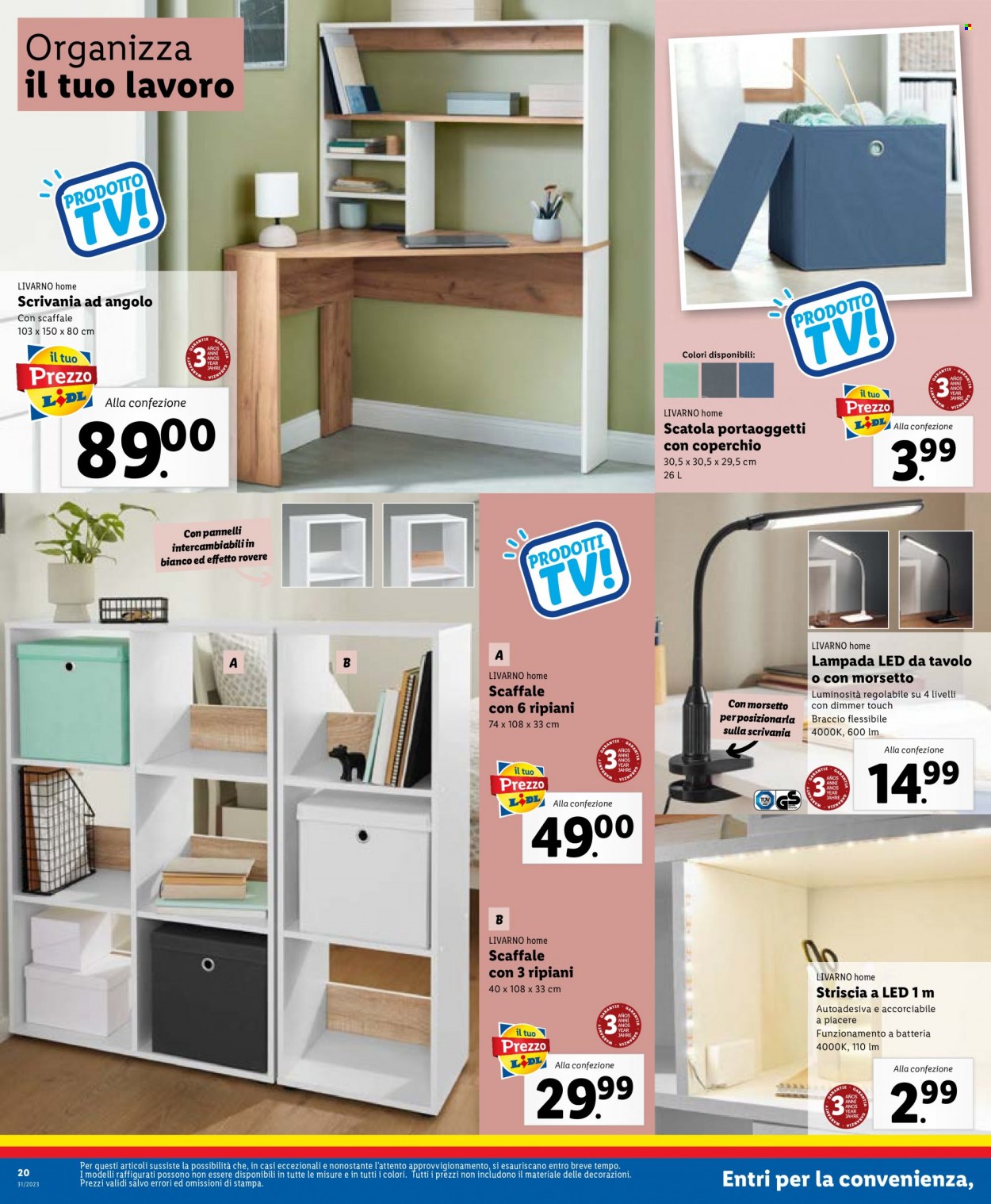 Volantino Lidl - 31/7/2023 - 6/8/2023. Pagina 20
