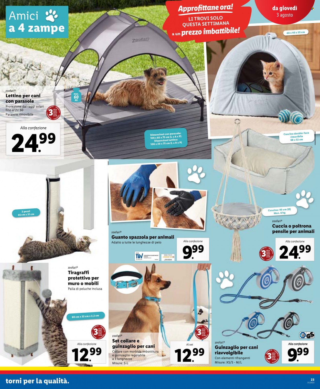 Volantino Lidl - 31/7/2023 - 6/8/2023. Pagina 23