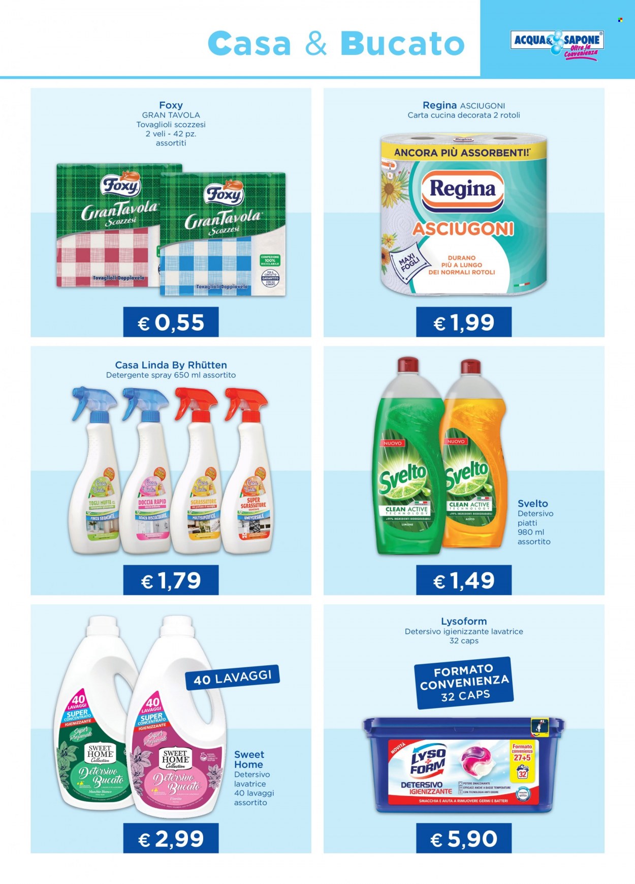 Volantino Acqua & Sapone - 19/7/2023 - 6/8/2023. Pagina 3